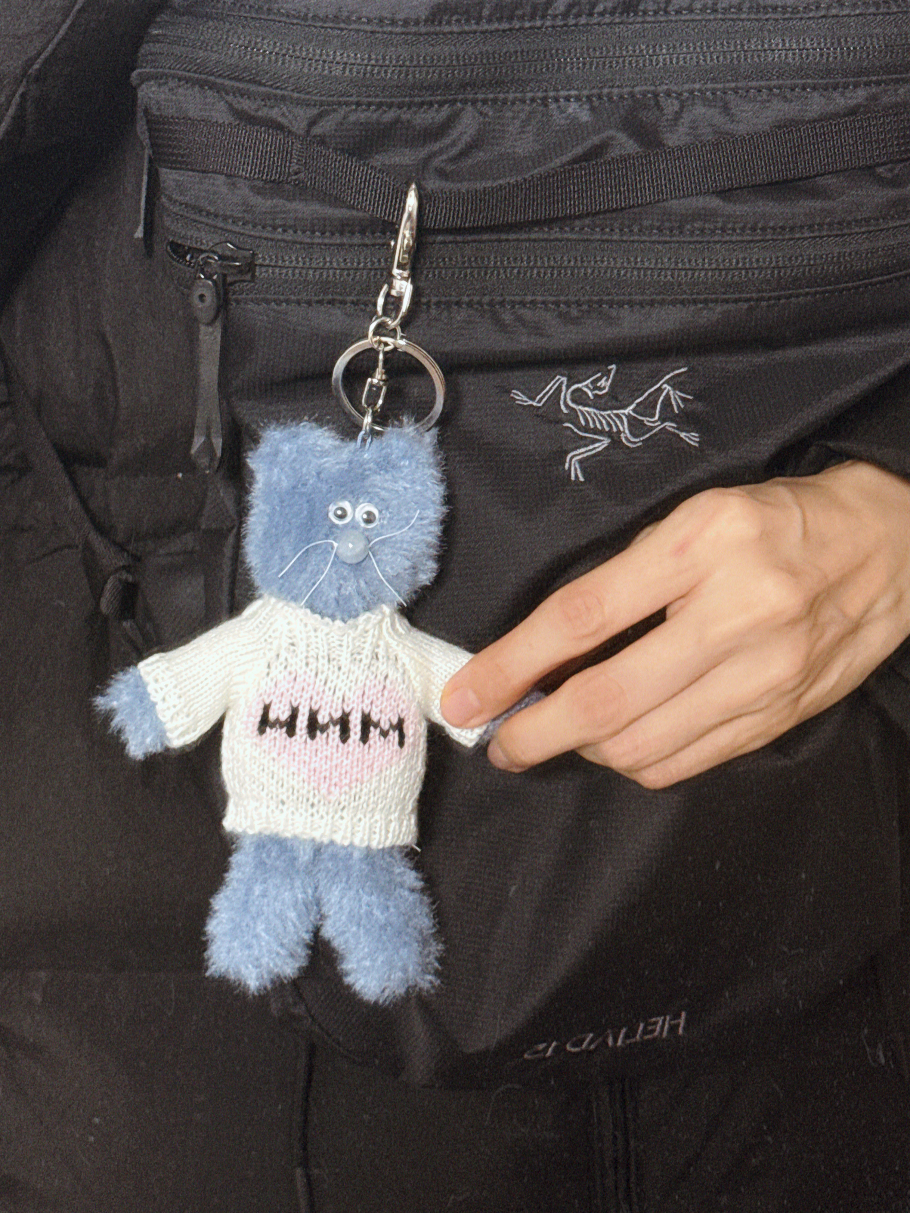 Monamhee Love Flexy Keyring Blue, Arc'teryx Heliad 15 Backpack Black 착용 스타일 - 7