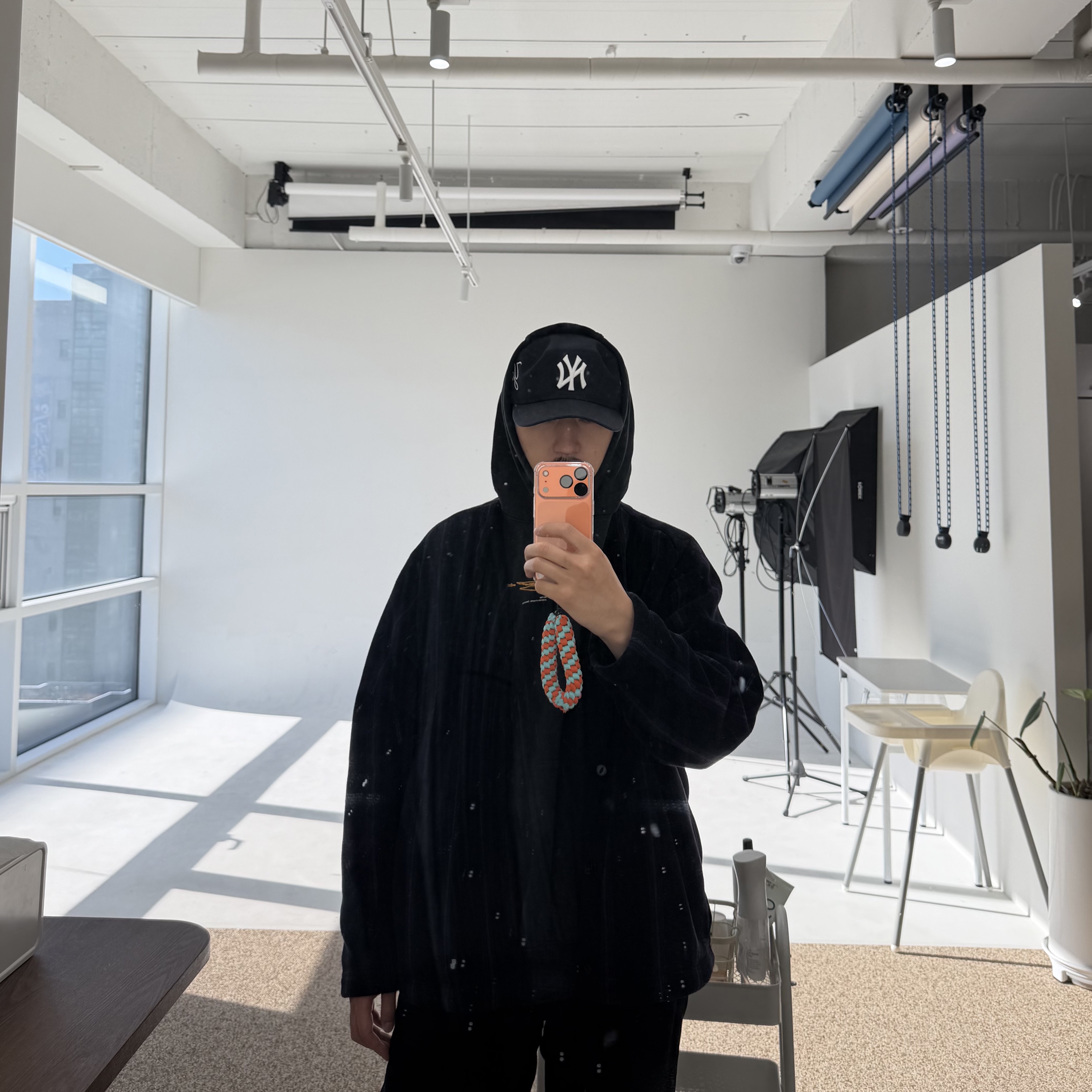 New Era MLB New York Yankees Pillbox Series Ball Cap Navy, The North Face 1996 Novelty Nuptse Jacket Dark Navy 착용 스타일 - 3