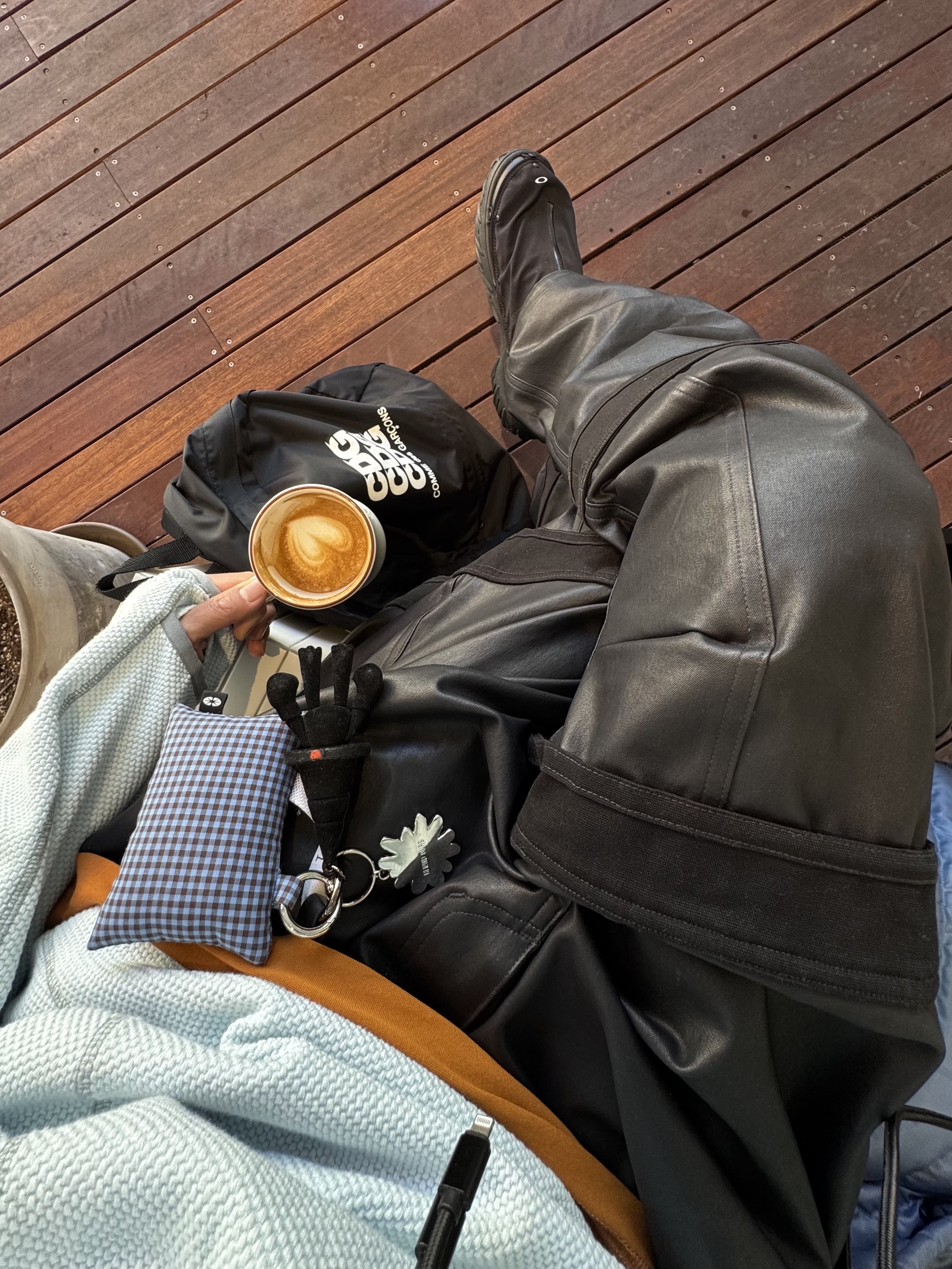 Oakley Eye Jacket Redux Silver Frame Prizm Black Polarized Lenses High Bridge Fit, farfromwhat far layered work pants_black 착용 스타일 - 2