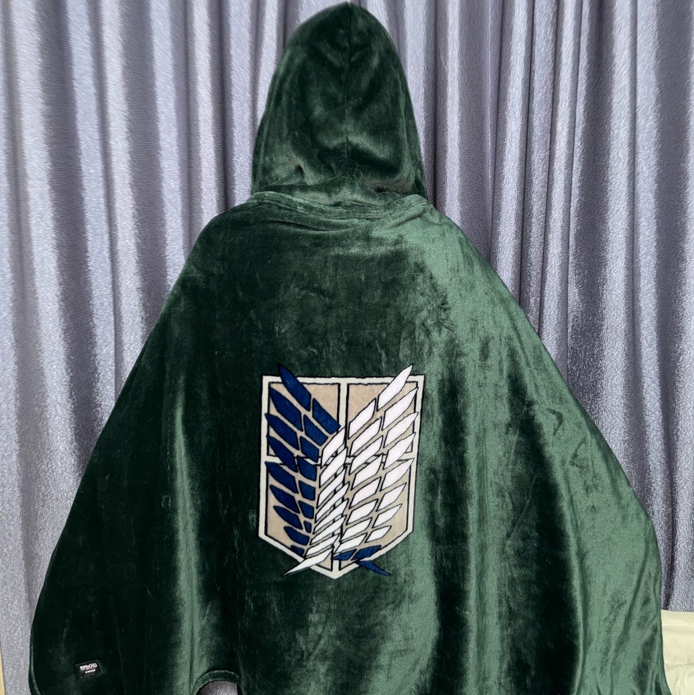 Frank Burger × Attack On Titan Scouting Legion Cloak Blanket 착용 스타일 - 1