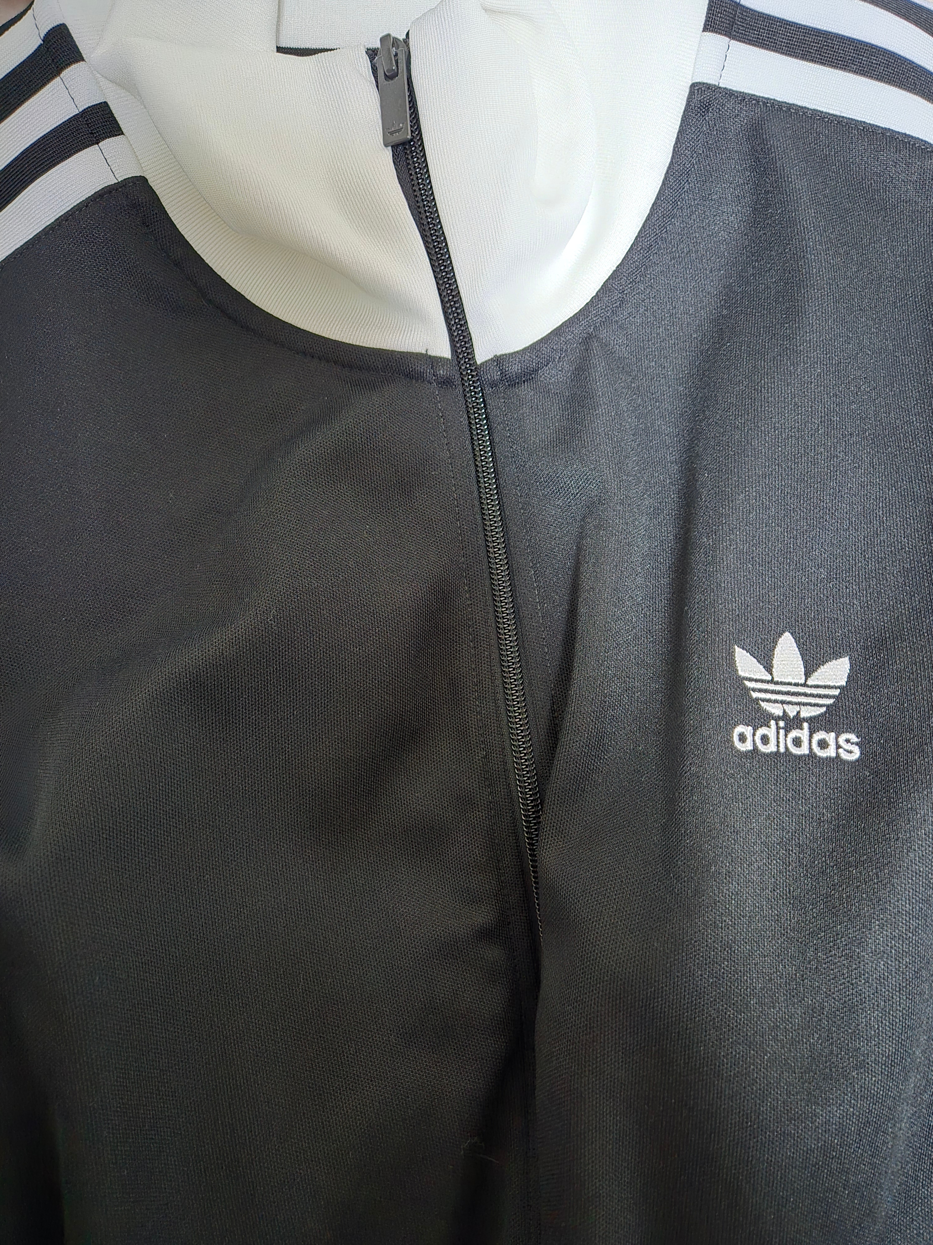 Adidas Adicolor Classics Beckenbauer Track Jacket Black - US Sizing 착용 스타일
