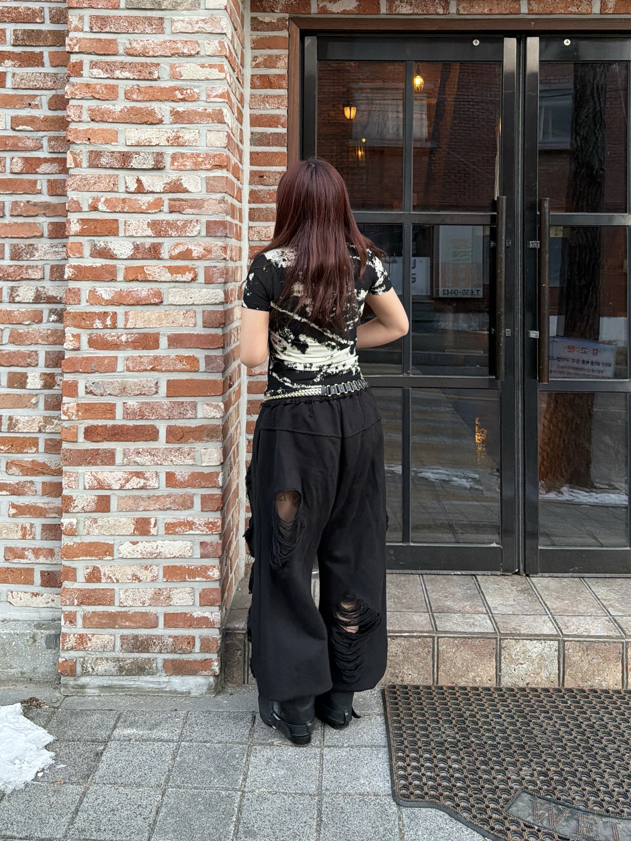 DIRT NAP Iron Bind Belt 착용 스타일 - 3