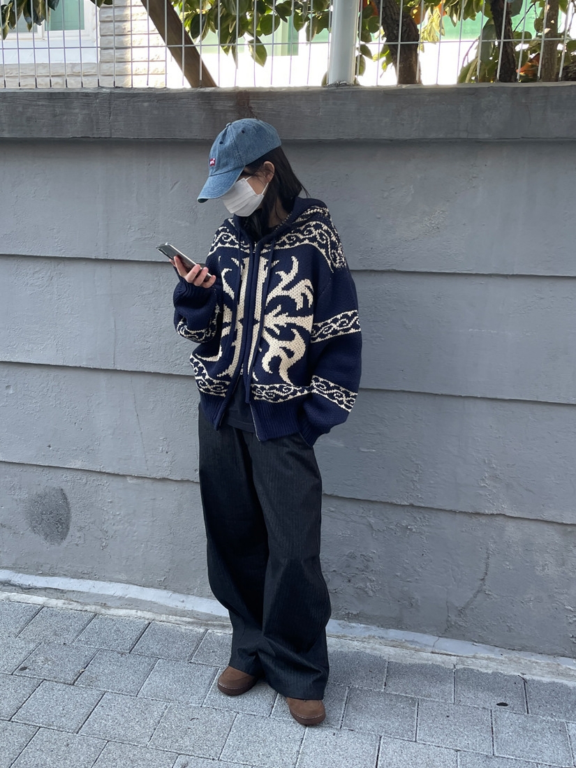 (W) Nike Air Force 1 '07 Cacao Wow 착용 스타일 - 6