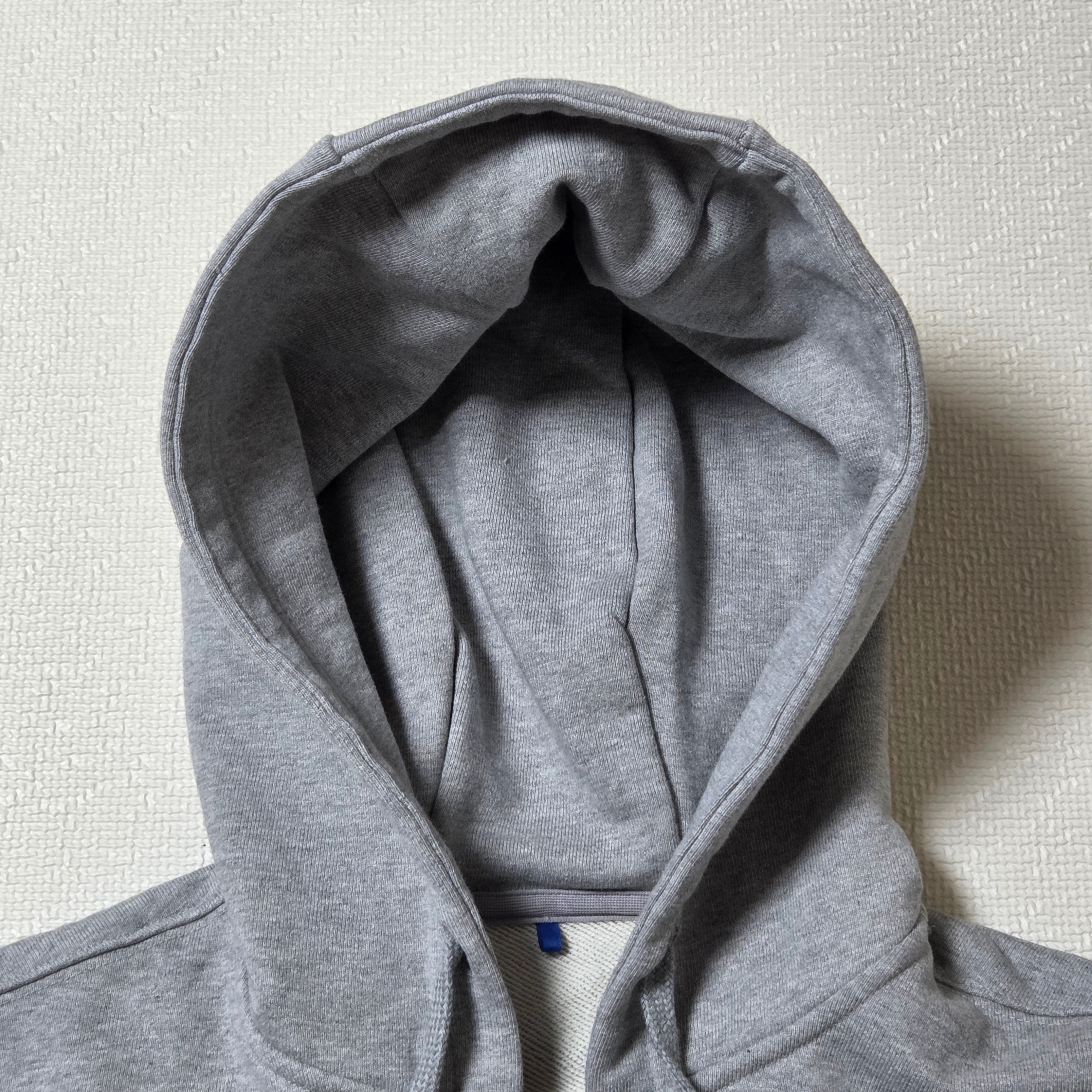 Ader Error Sig; TRS/BL Tag Hoodie Zip-Up 02 Grey 착용 스타일 - 5