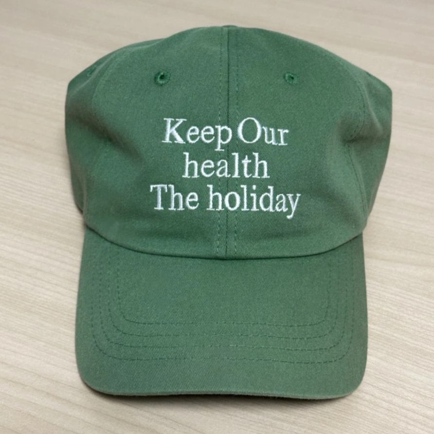 Millo Archive Holiday Signature Ball Cap Green 착용 스타일