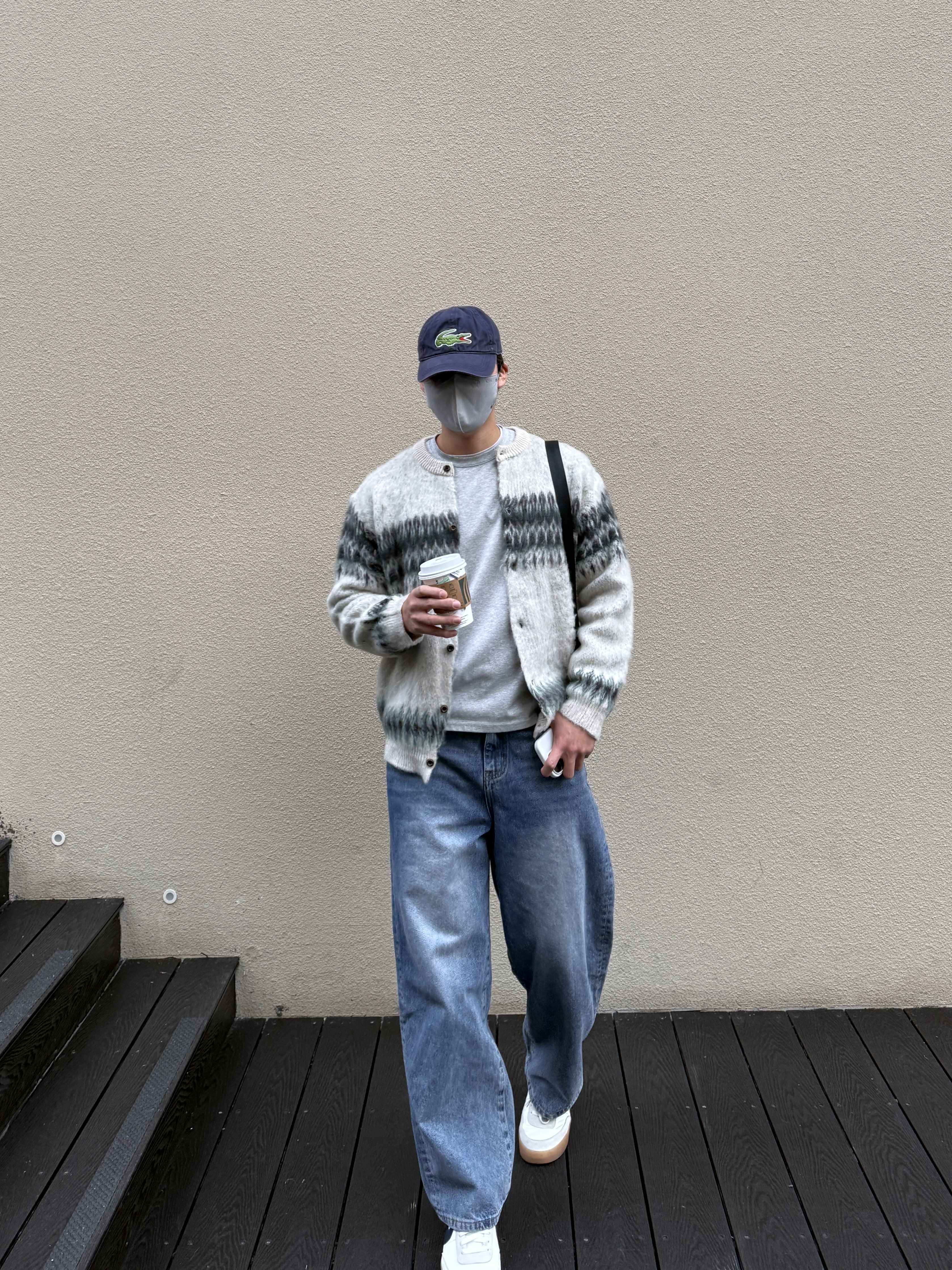 Nike x J.Crew Killshot 2 Sail Midnight Navy 착용 스타일 - 4