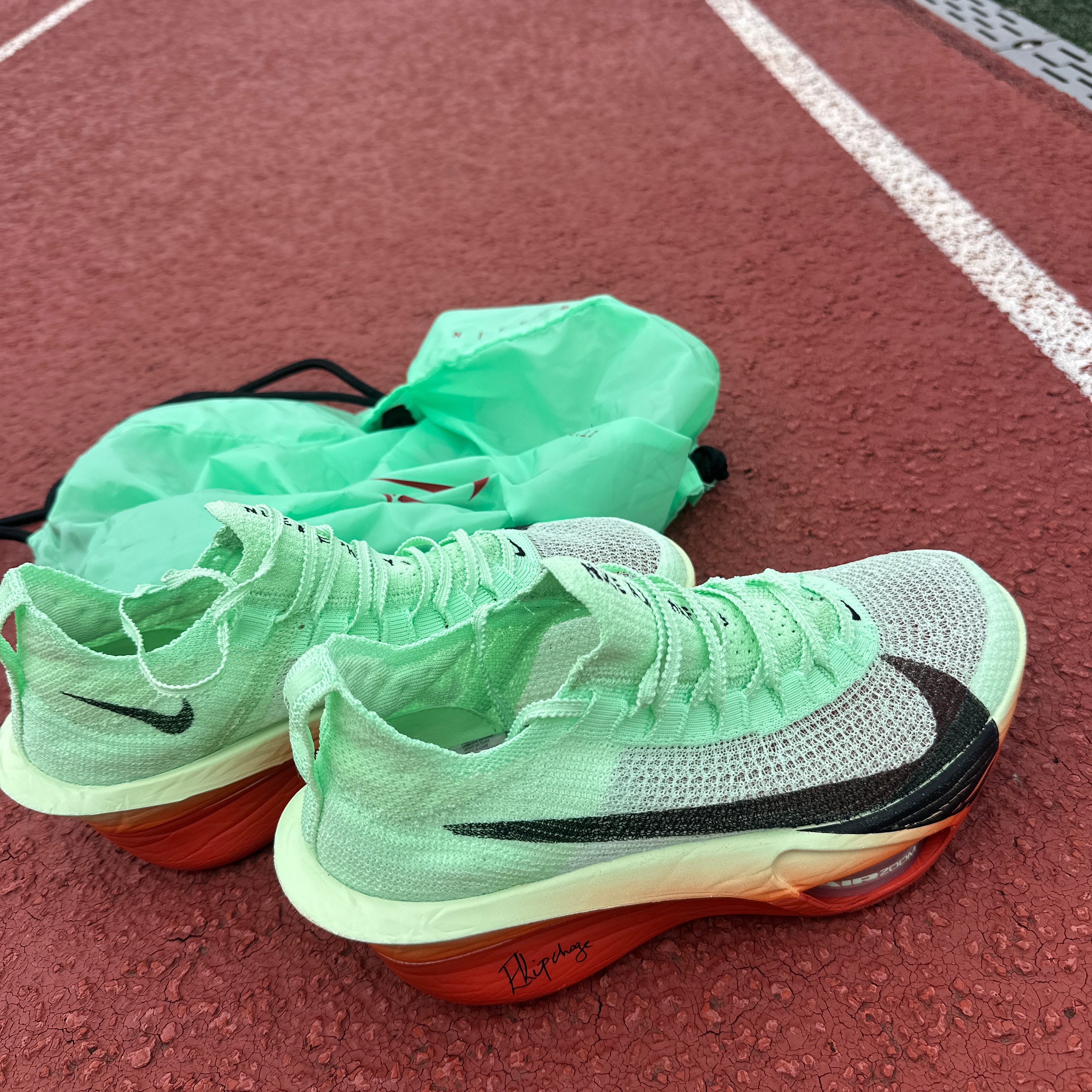 Nike Air Zoom Alphafly Next% 3 Eliud Kipchoge 착용 스타일