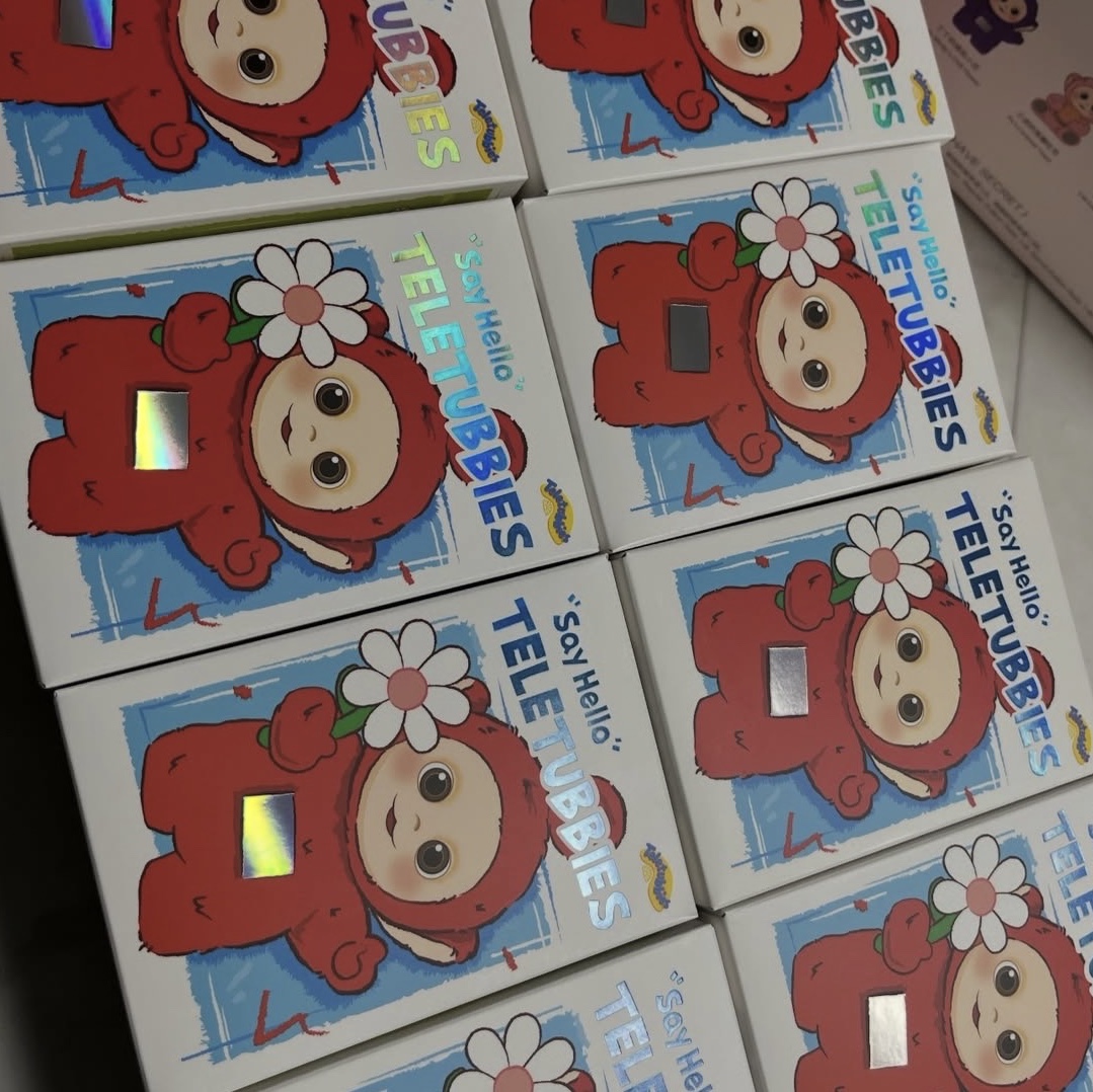 Pop Mart Teletubbies Say Hello Series Figures Sealed Case (1 Blind Box) 착용 스타일