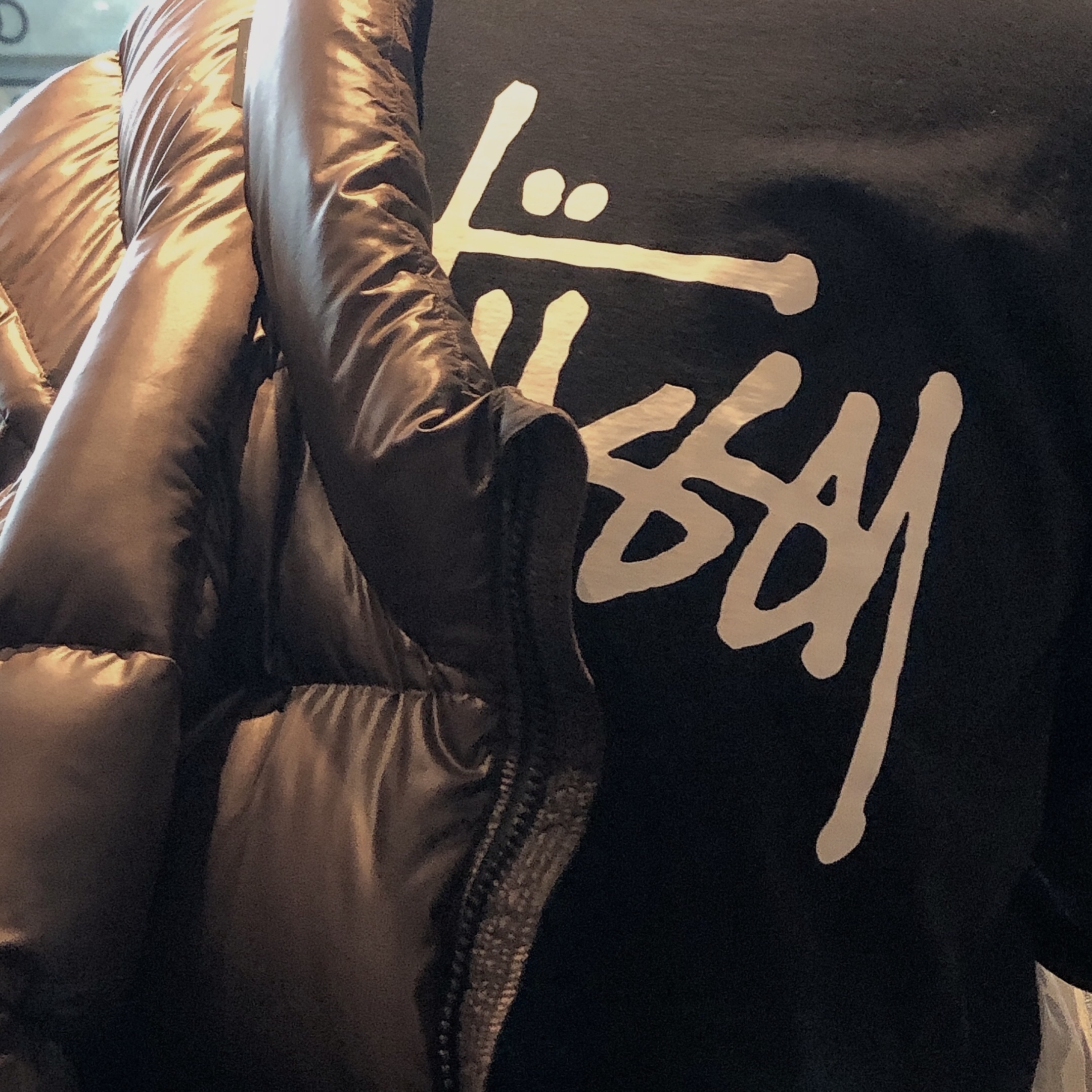 Stussy Basic Stussy T-Shirt Black 2022 착용 스타일 - 1