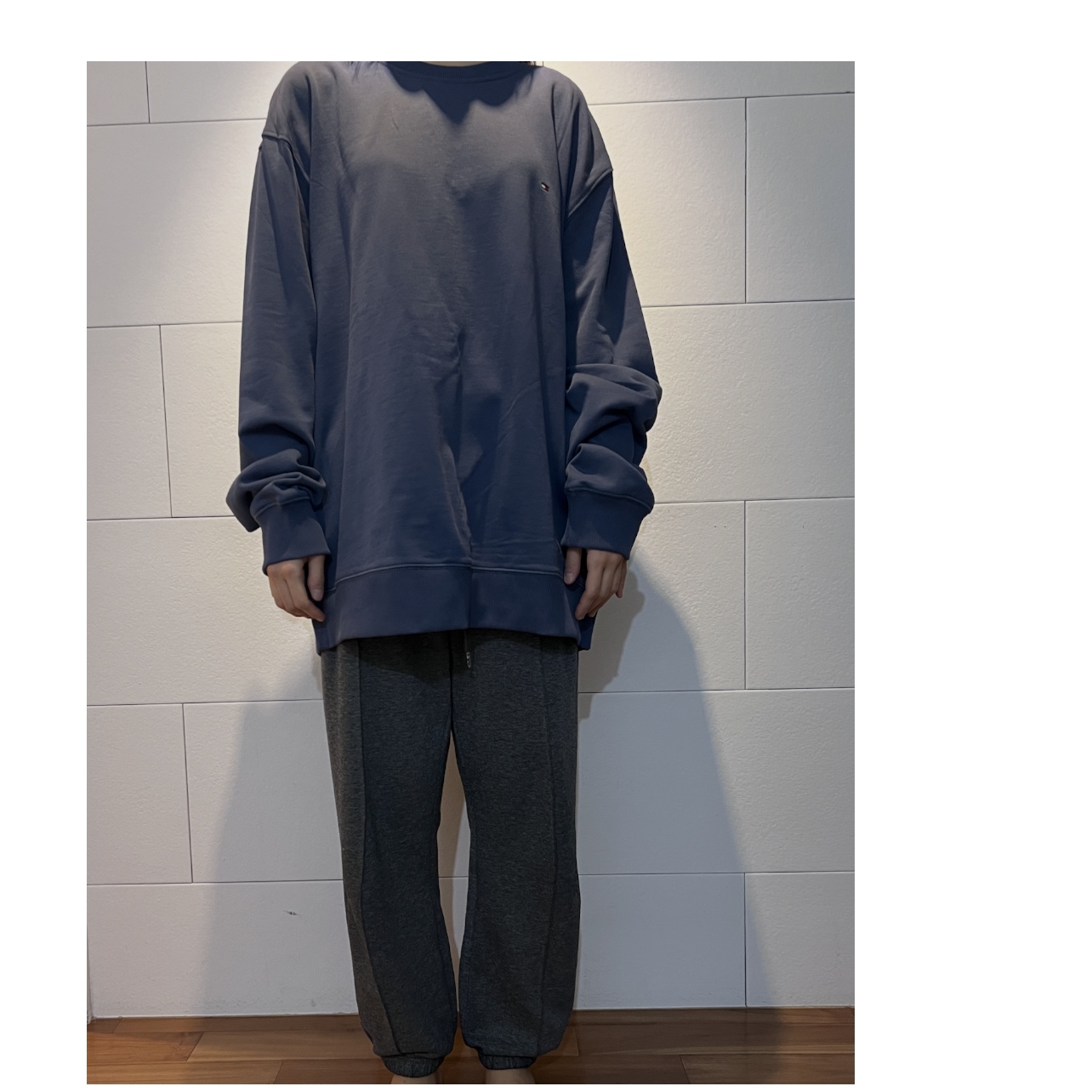 Nike NRG Solo Swoosh Crew Fleece Celestine Blue - Asia 착용 스타일