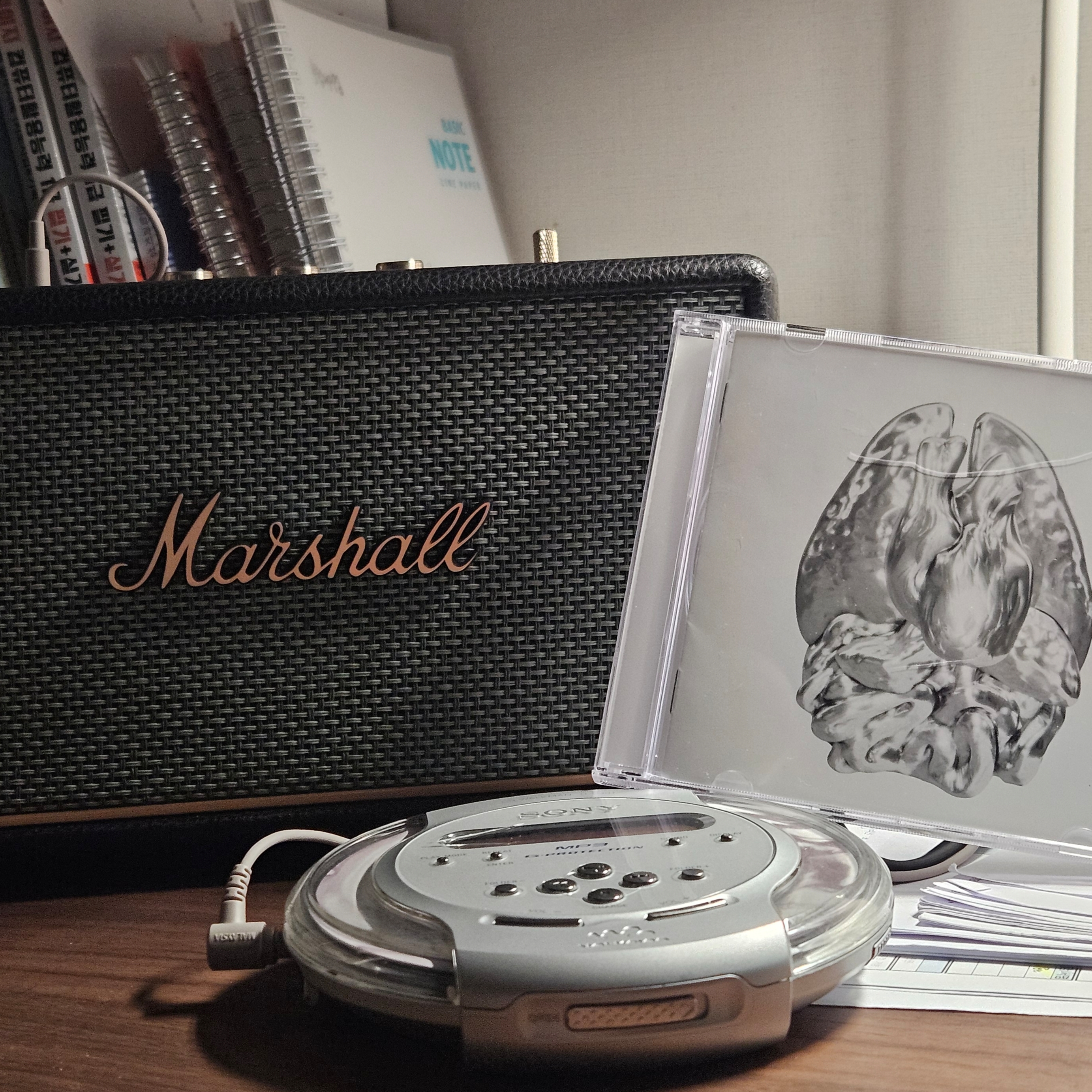Marshall Acton III Bluetooth Black (Korean Ver.) 착용 스타일