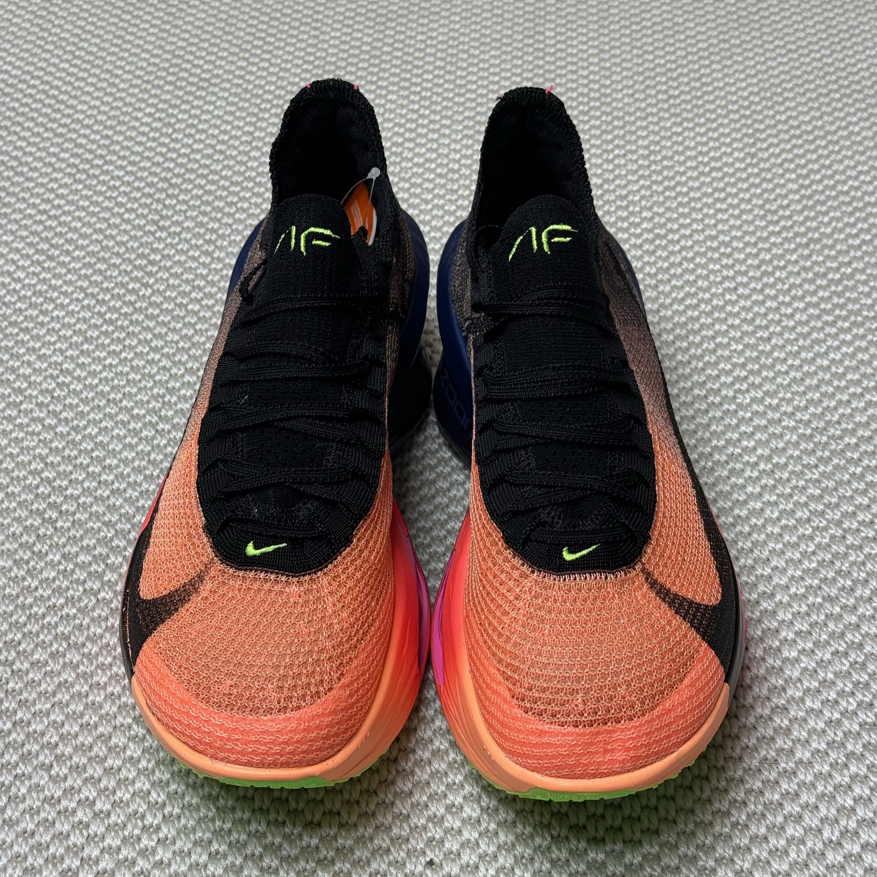 Nike Alphafly 3 Orange Pulse Purple Dynasty 착용 스타일 - 6