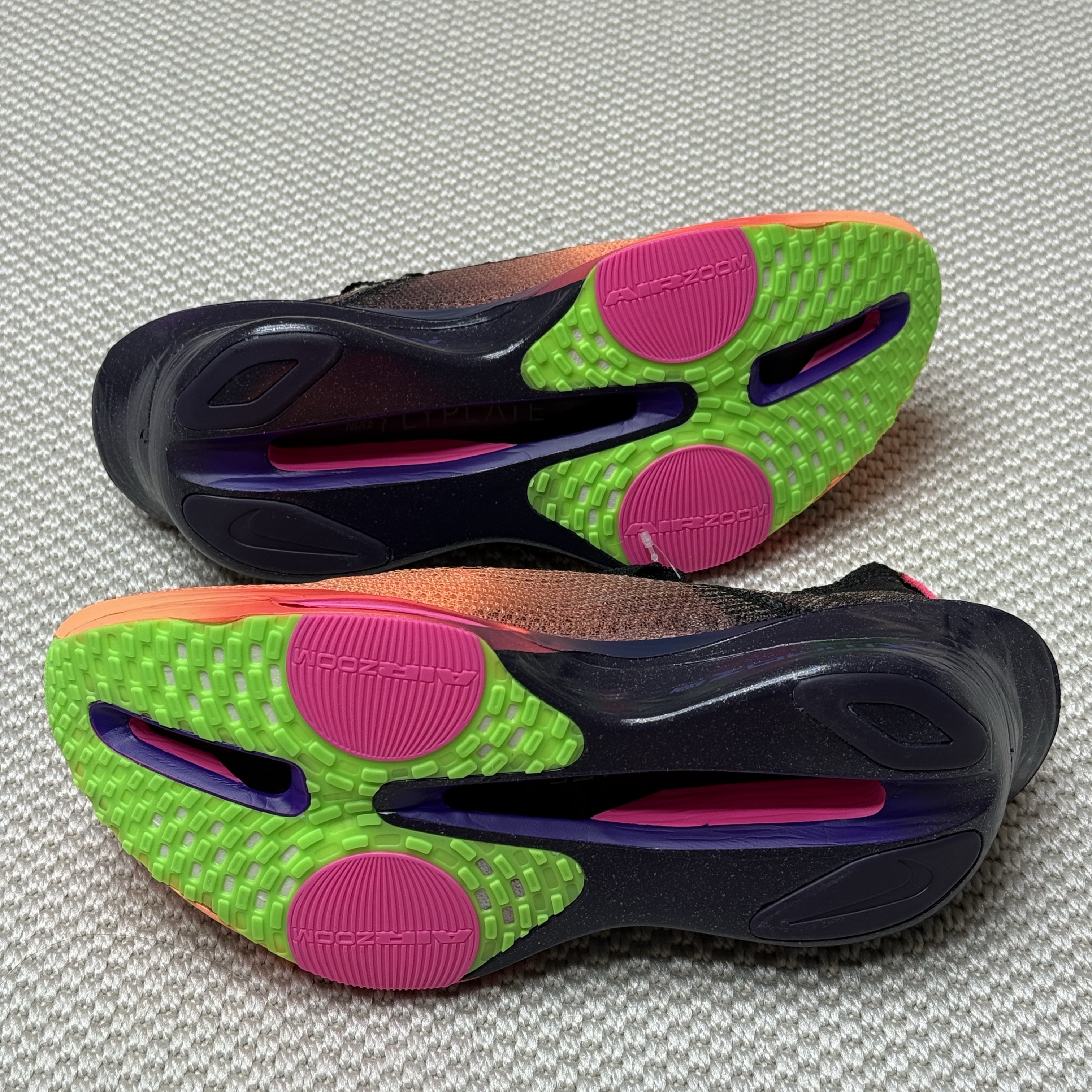 Nike Alphafly 3 Orange Pulse Purple Dynasty 착용 스타일 - 4