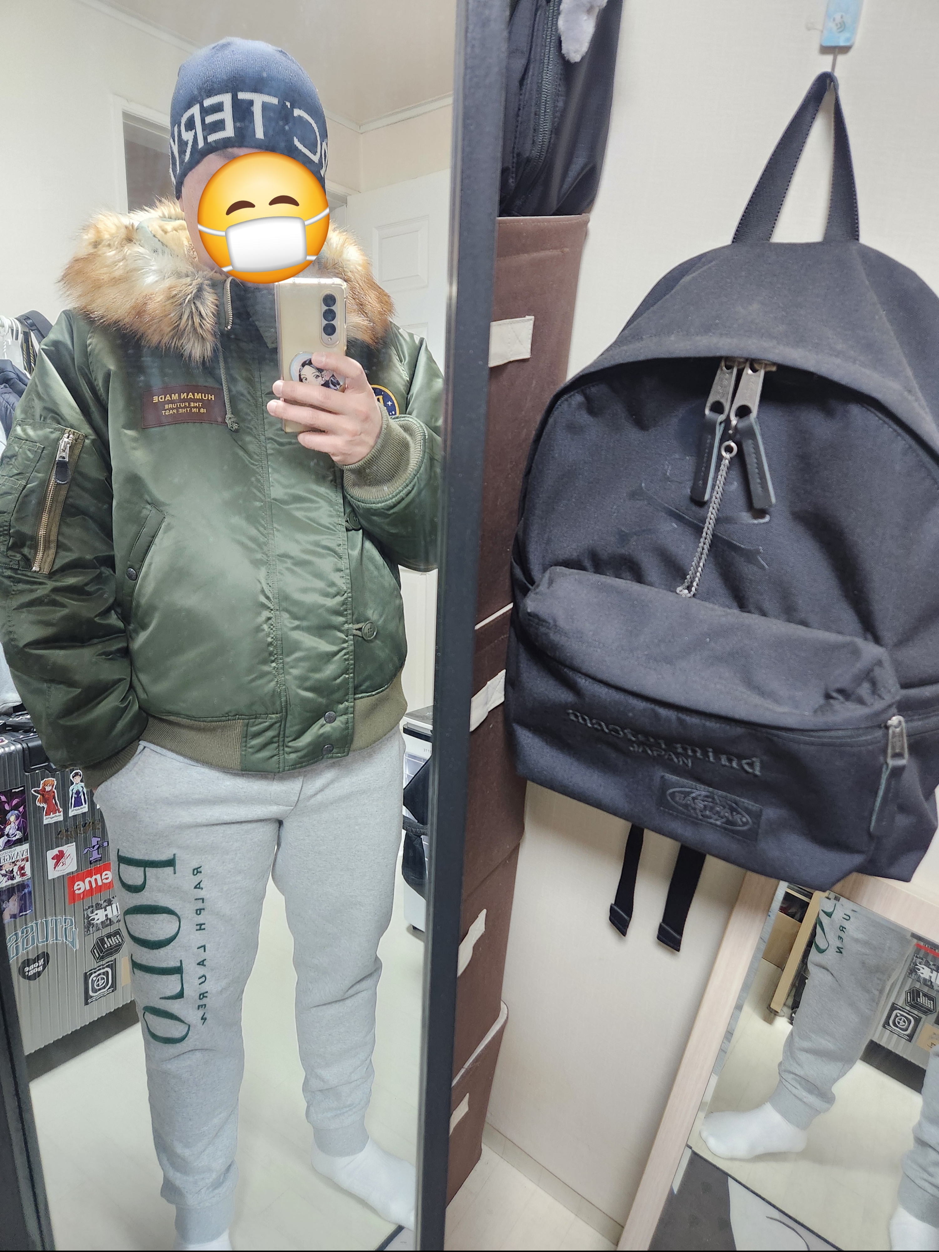 Human Made N2 Flight Jacket Olive Drab, Arc'teryx Word Head Toque Orca 착용 스타일