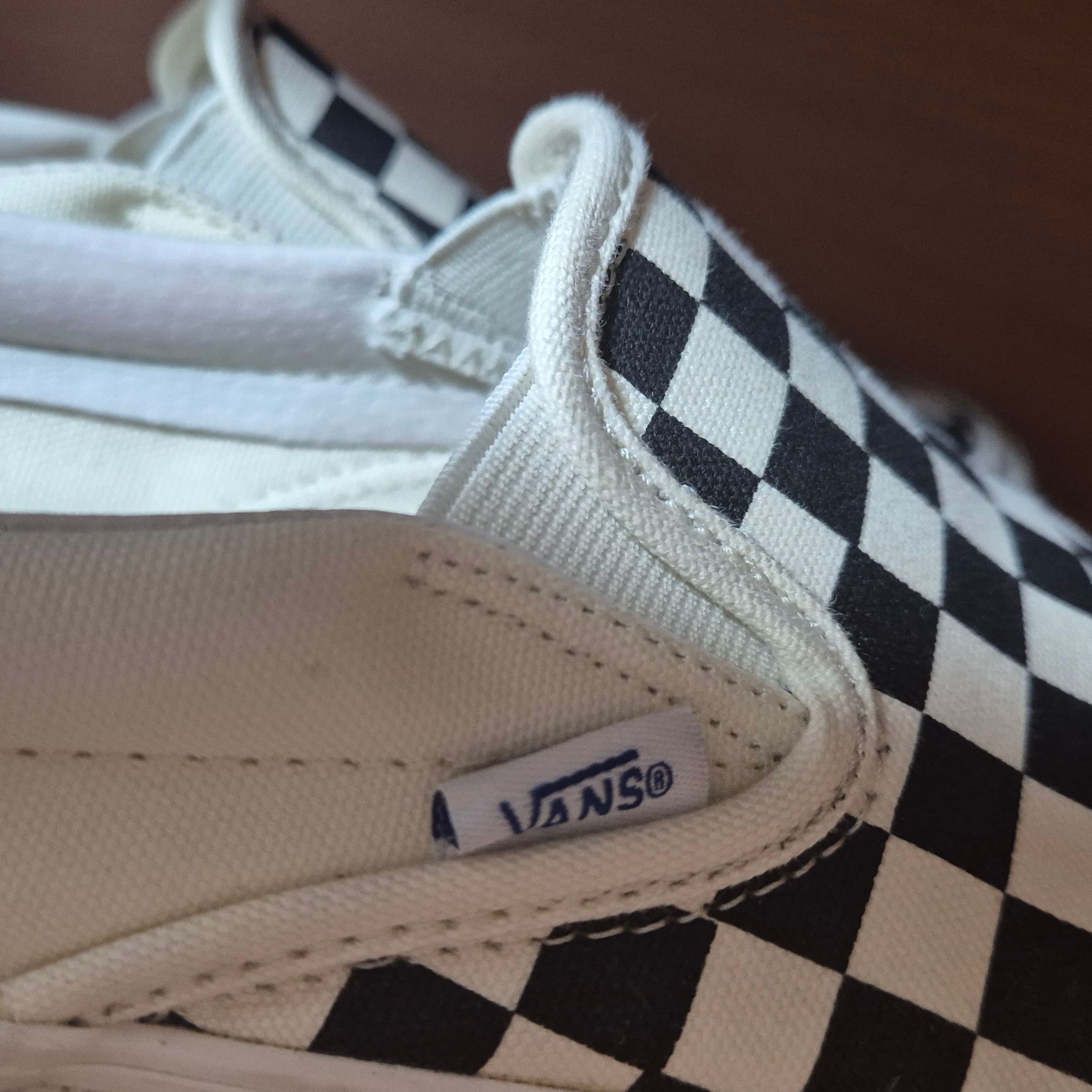 Vans Vault OG Classic Slip-On Checkerboard 착용 스타일
