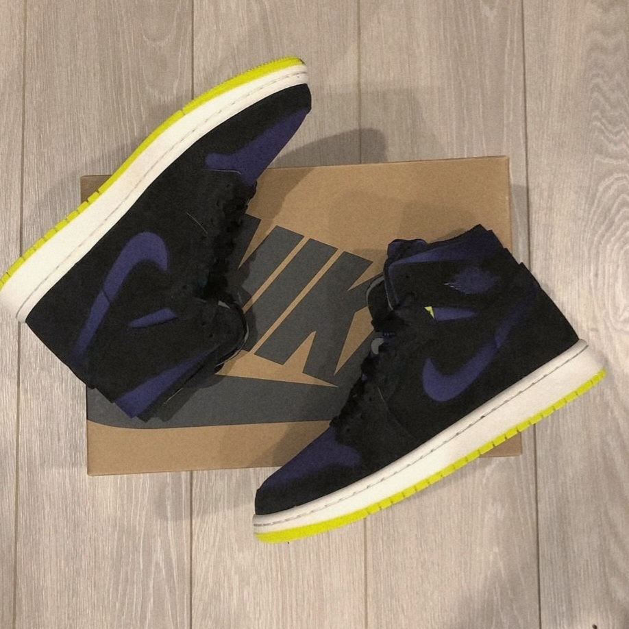 (W) Jordan 1 Zoom Air CMFT Plum Purple 착용 스타일