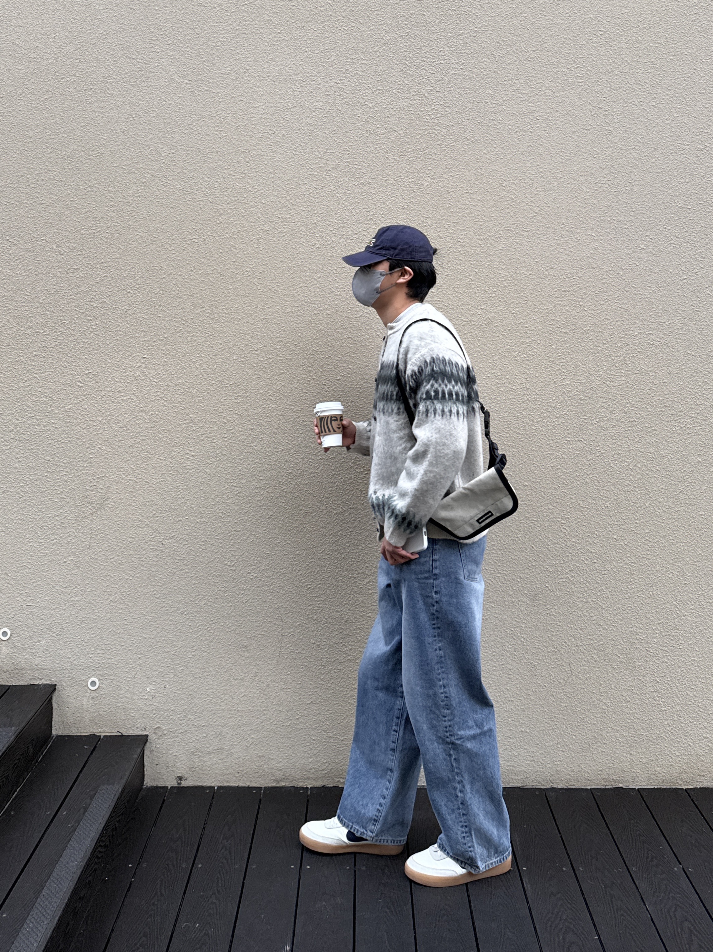 Nike x J.Crew Killshot 2 Sail Midnight Navy 착용 스타일 - 1