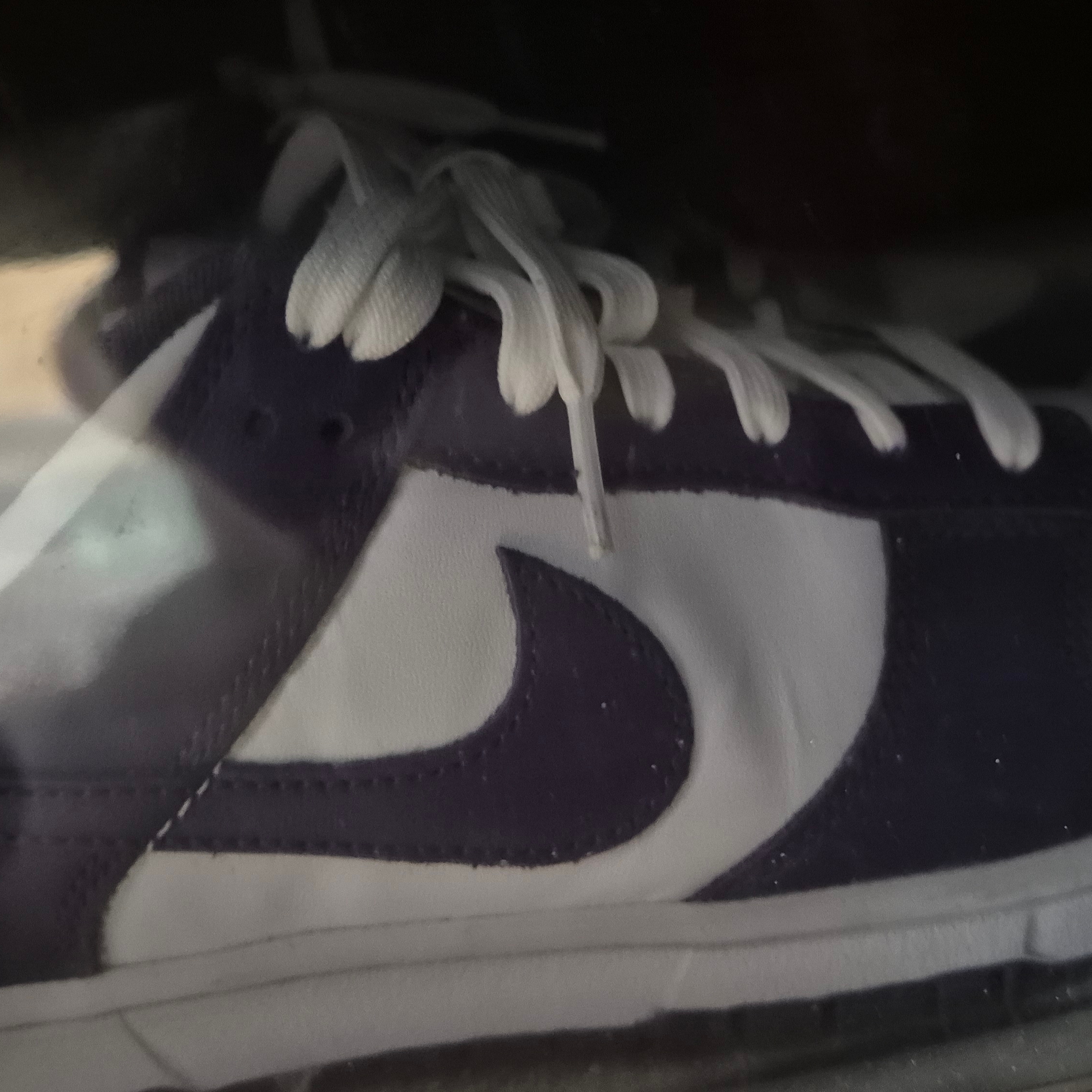 Nike Dunk Low Retro Championship Court Purple 착용 스타일