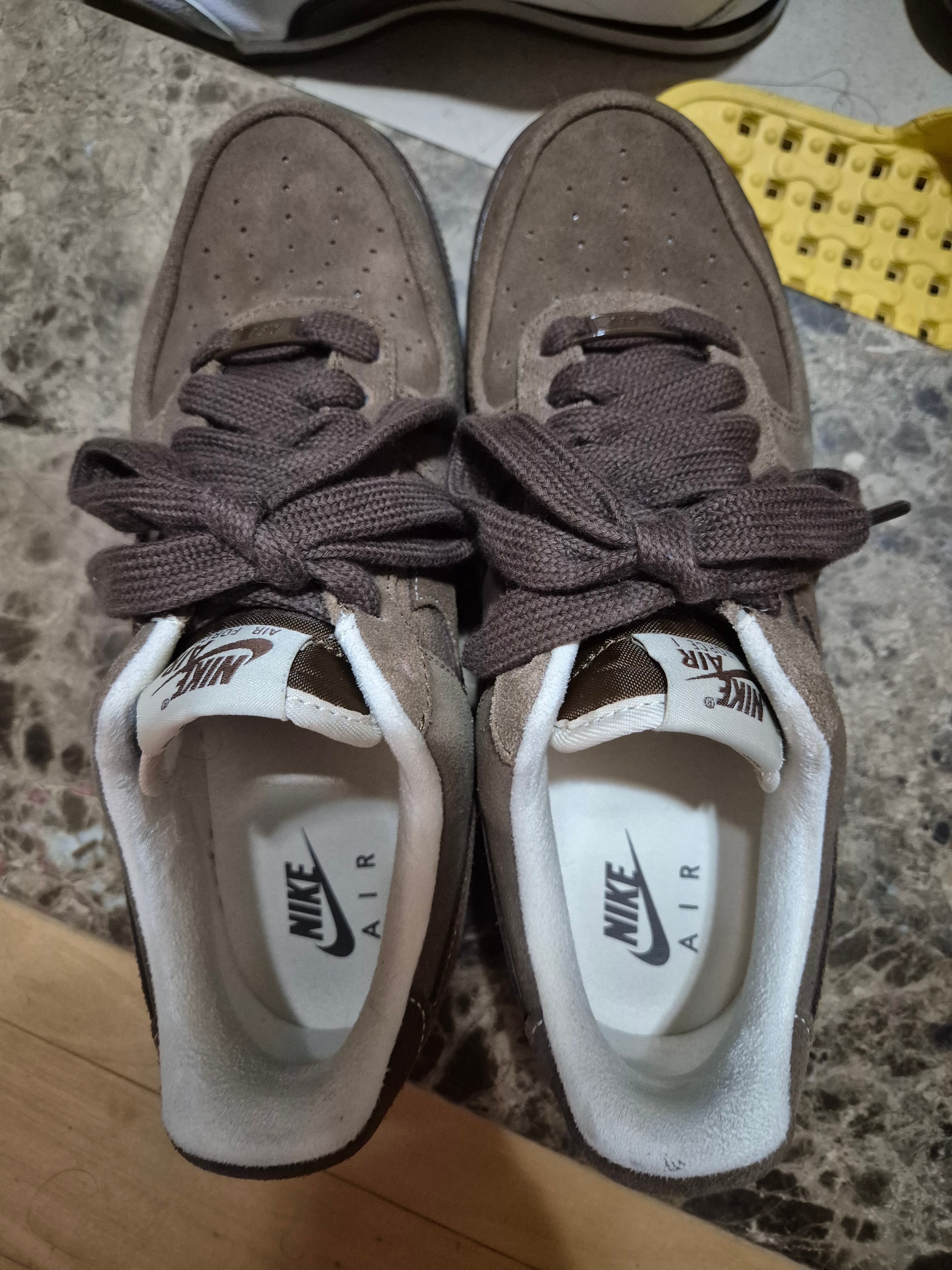 (W) Nike Air Force 1 '07 Cacao Wow 착용 스타일