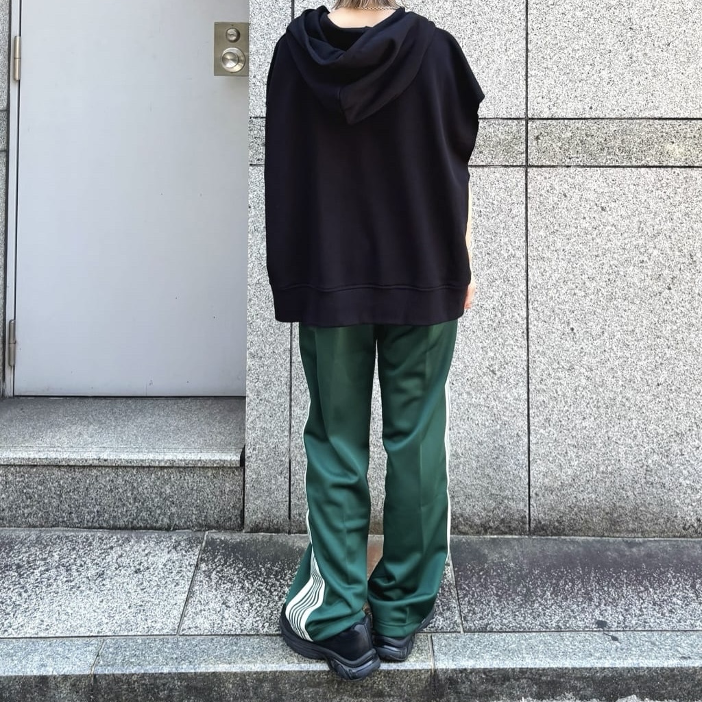 Needles x LHP Track Pants Poly Smooth Green - LHP Exclusive 착용 스타일 - 1