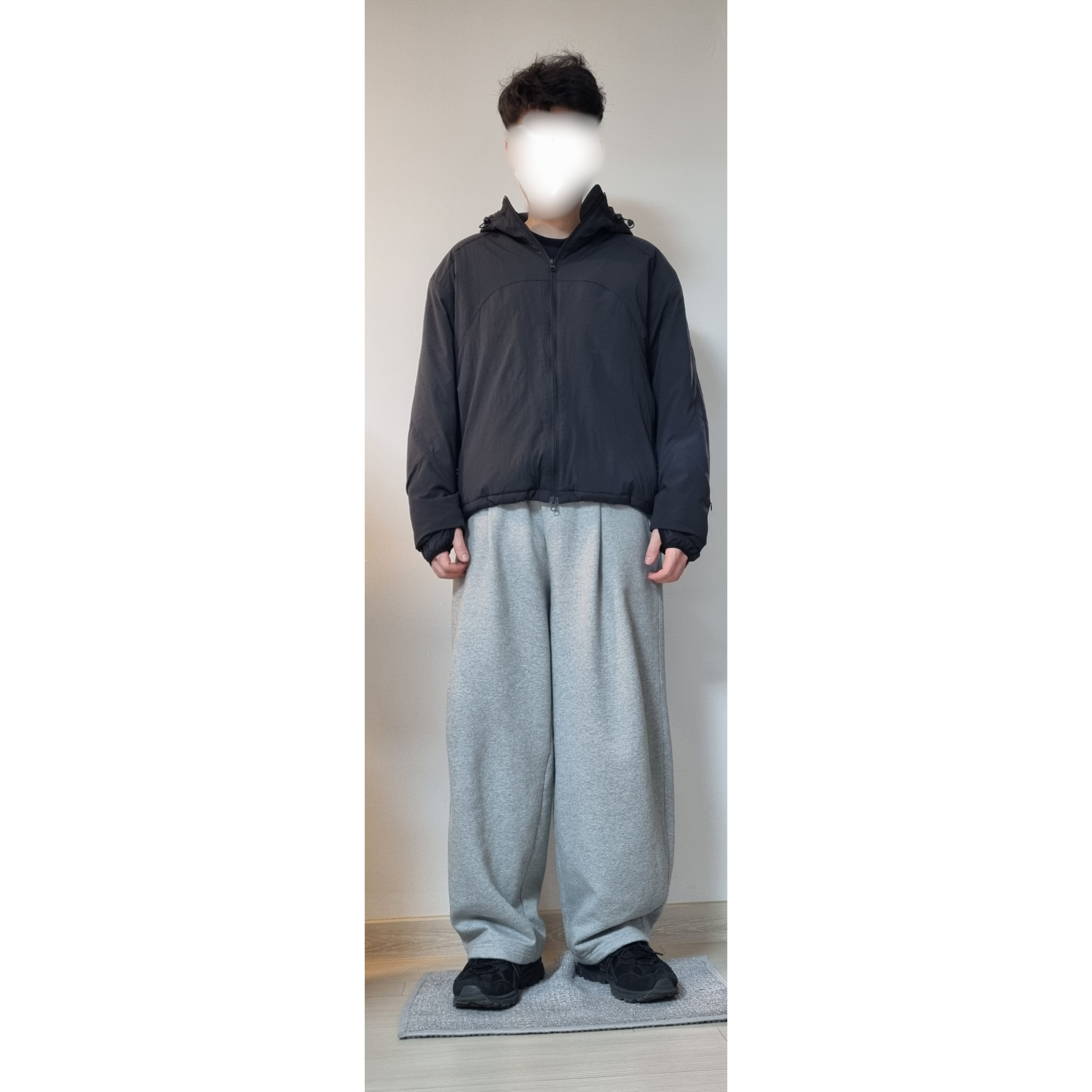 Asics Gel-Sonoma 15-50 Black 착용 스타일 - 1