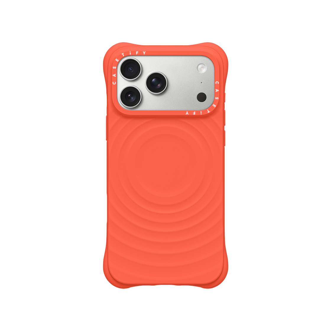 케이스티파이 x 지드래곤 아이폰 맥세이프 리플 케이스 옥테인 오렌지(Casetify x G-DRAGON iPhone Magsafe Ripple Case Octane Orange)