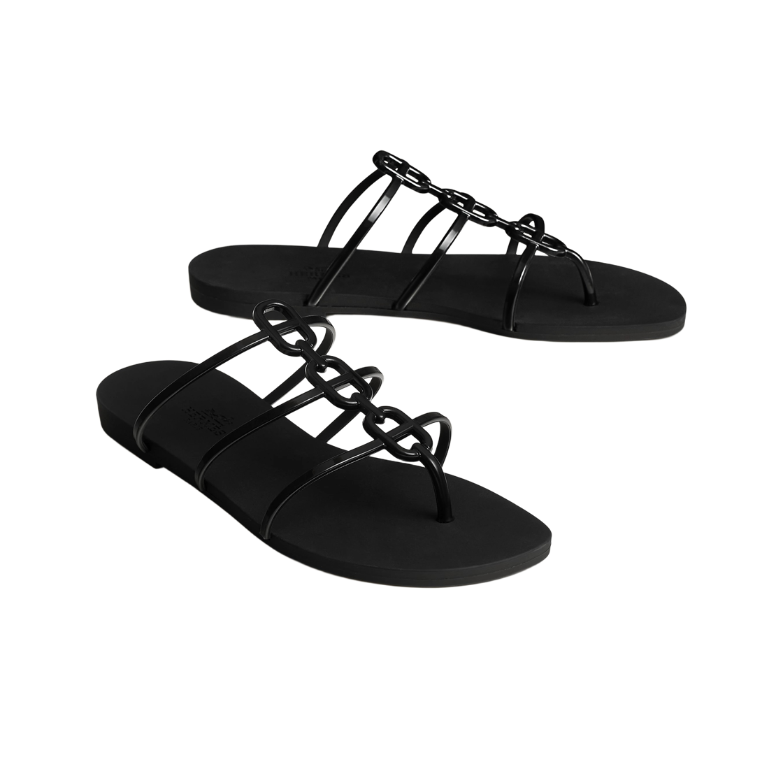 (W) 에르메스 미코노스 샌들 누아((W) Hermes Mykonos Sandal Noir) - 2