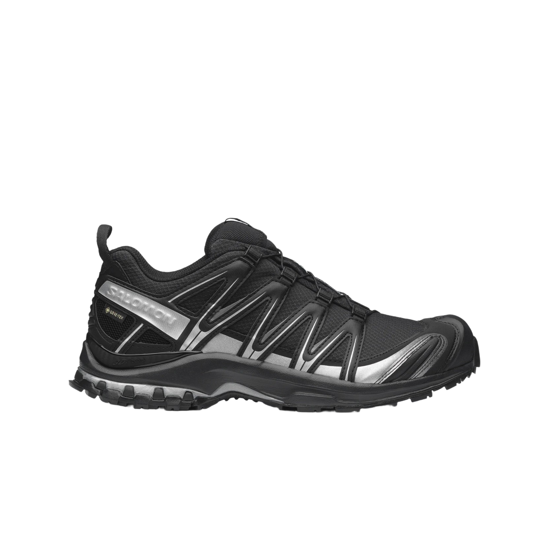 살로몬 XA 프로 3D 고어텍스 블랙 풋웨어 실버(Salomon XA Pro 3D GTX Black Footwear Silver) - 1