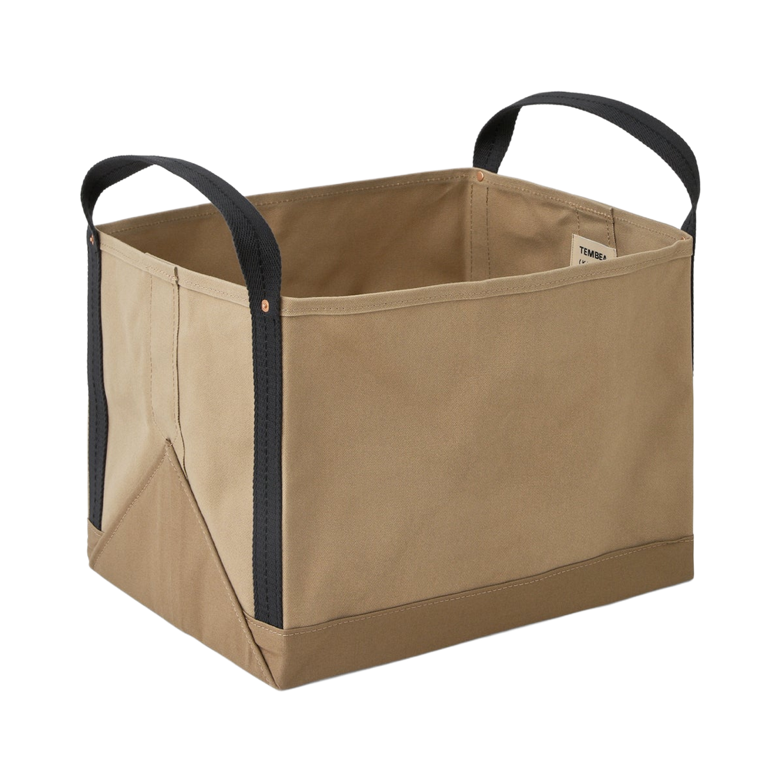 카키스 x 템베아 북 토트 라지 탄(Khakis x Tembea Book Tote Large Tan) - 2