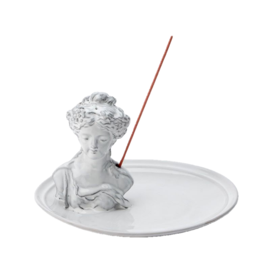 [3% 적립] 정희진도자기 아네스여인 인센스홀더 다크그레이([3% 적립] Jungheejin creamic Agnes Lady Incense Holder Dark grayish white) - 1