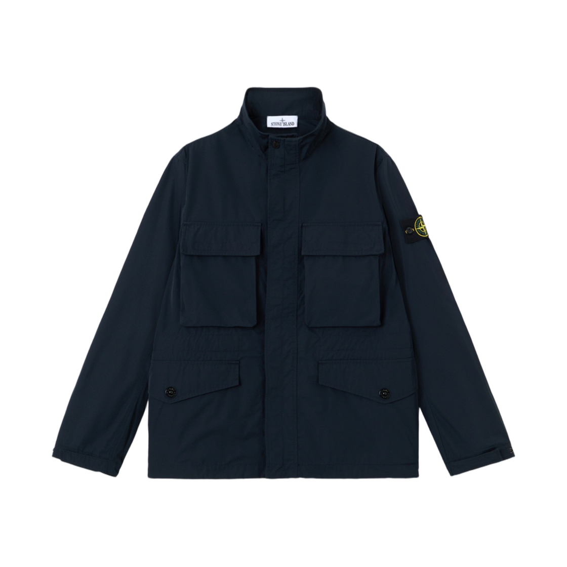 L1S1541000-34S0026-V0020 Stone Island 4100034 Micro Twill Field Jacket with Anti-Drop Navy Blue - 26SS