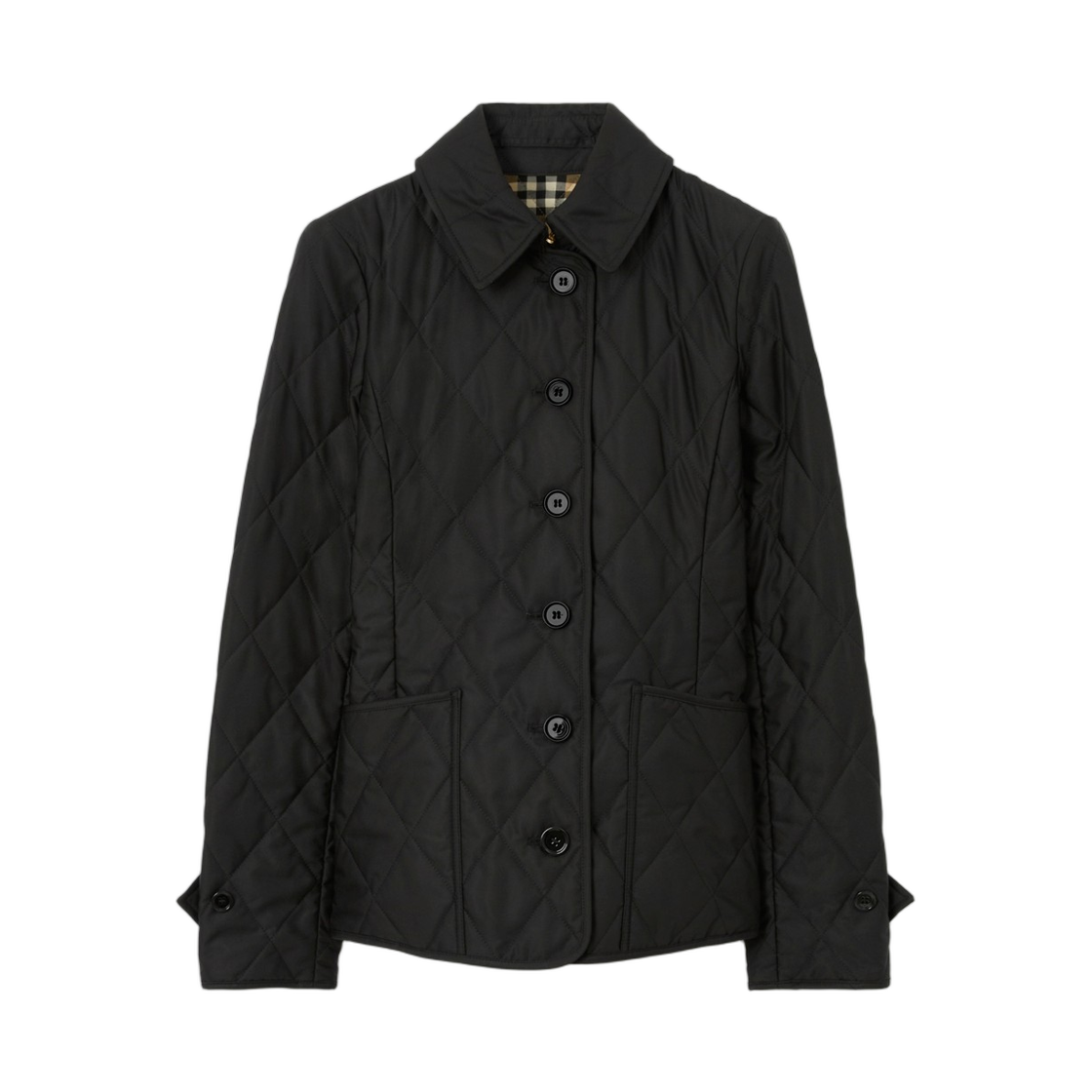 80498661 (W) Burberry Quilted Thermoregulated Jacket Black