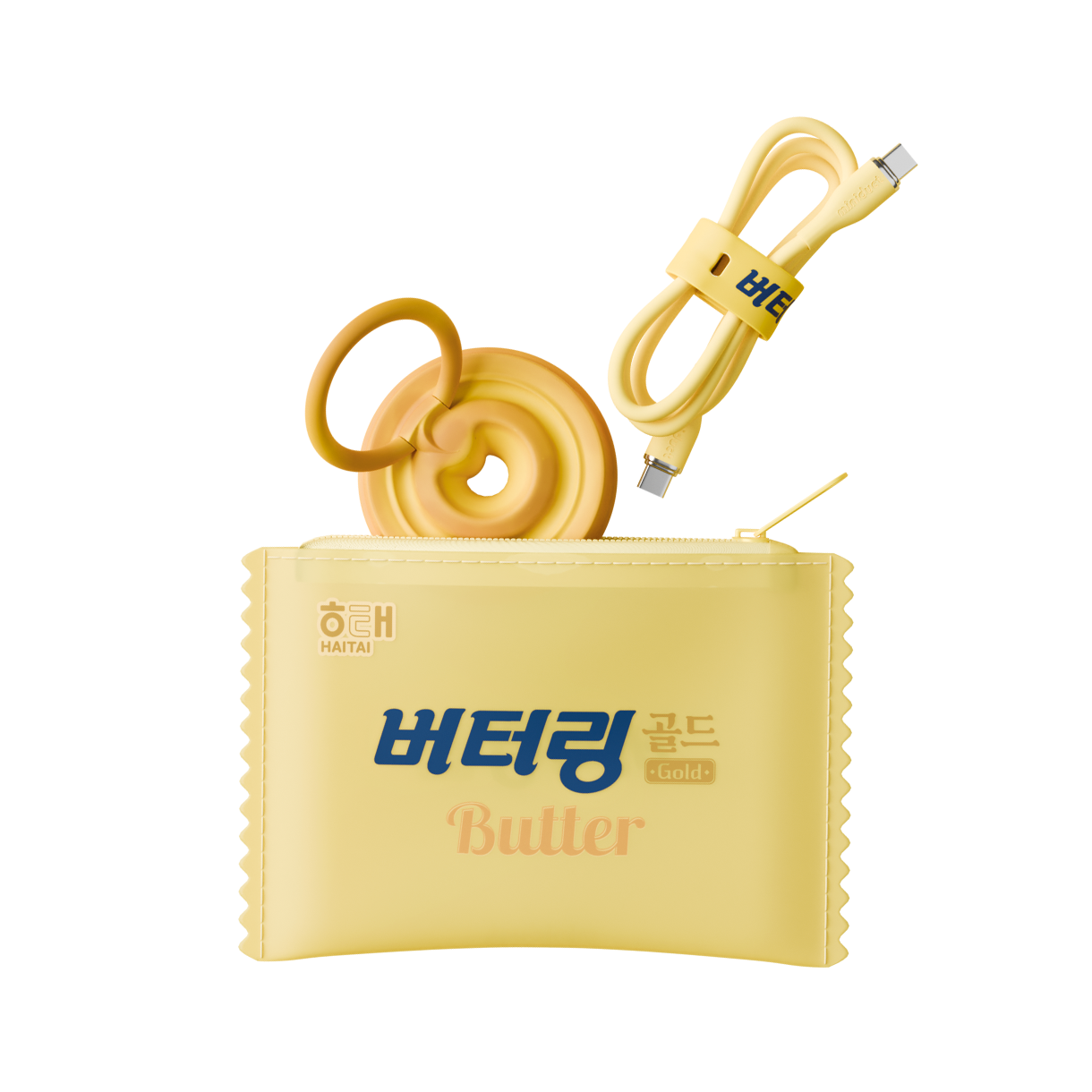 미니덕트 버터링 무선충전기 파우치(Miniduct Butterring Wireless Charger Pouch)