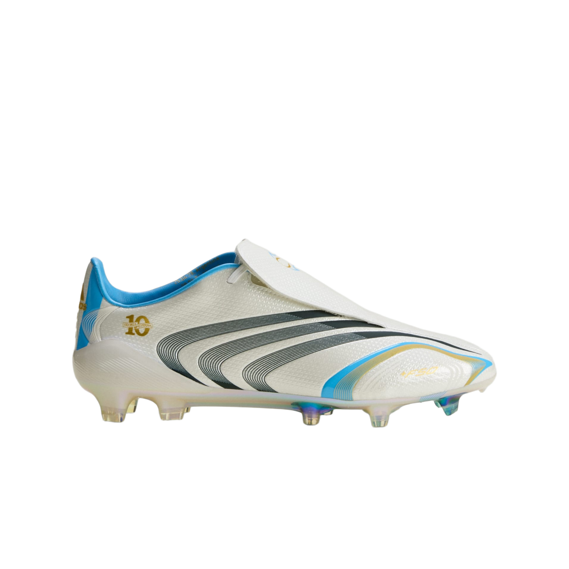 아디다스 F50 엘리트 FG 튜닛 메시 코어 화이트 나이트 네이비(Adidas F50 Elite FG Tunit Messi Core White Night Navy)