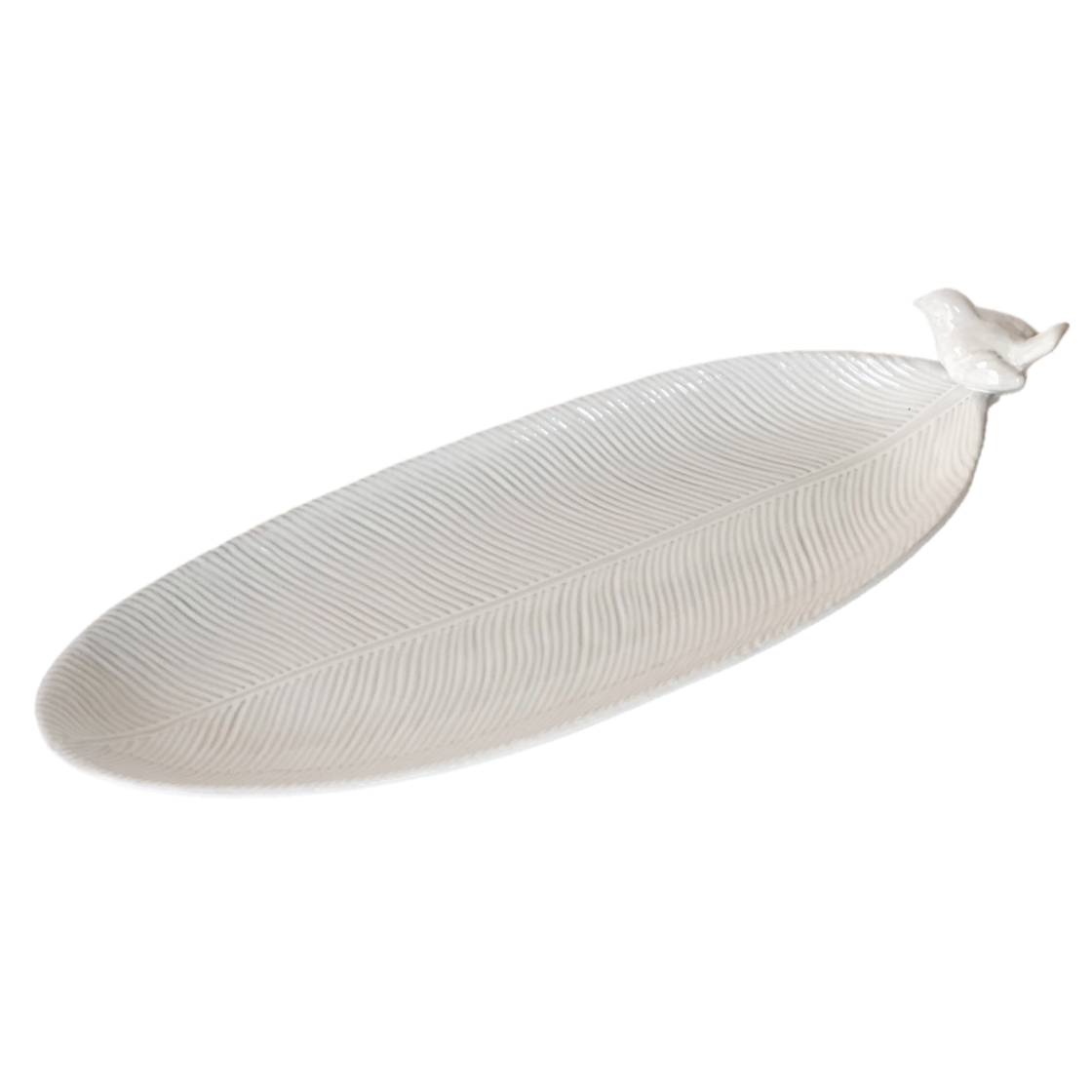 [3% 적립] 정희진도자기 새 리프 대 다크그레이([3% 적립] Jungheejin creamic Bird Leaf Dark grayish white)