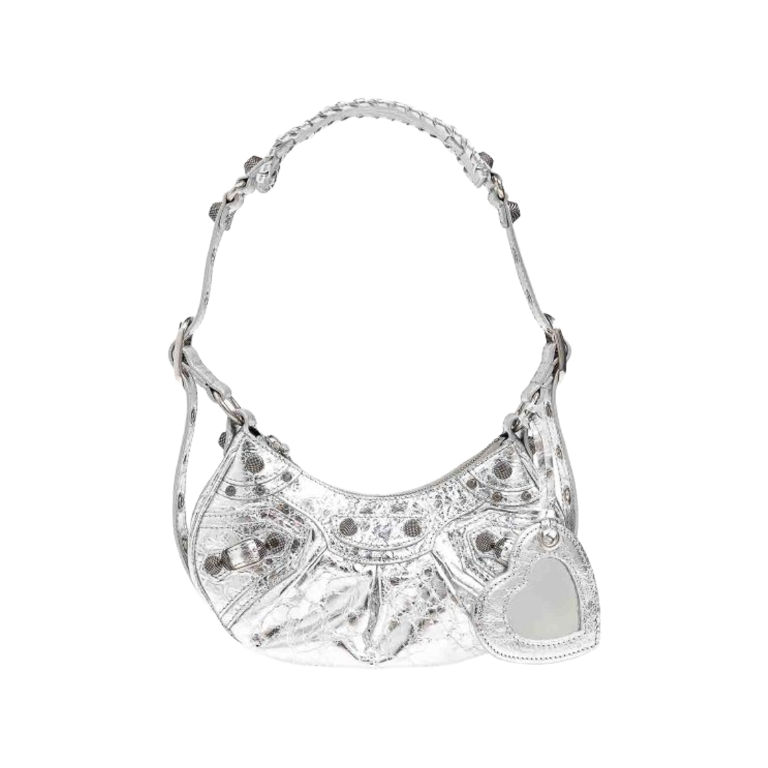 발렌시아가 르 카골 XS 숄더백 실버(Balenciaga Le Cagole XS Shoulder Bag Silver) - 1
