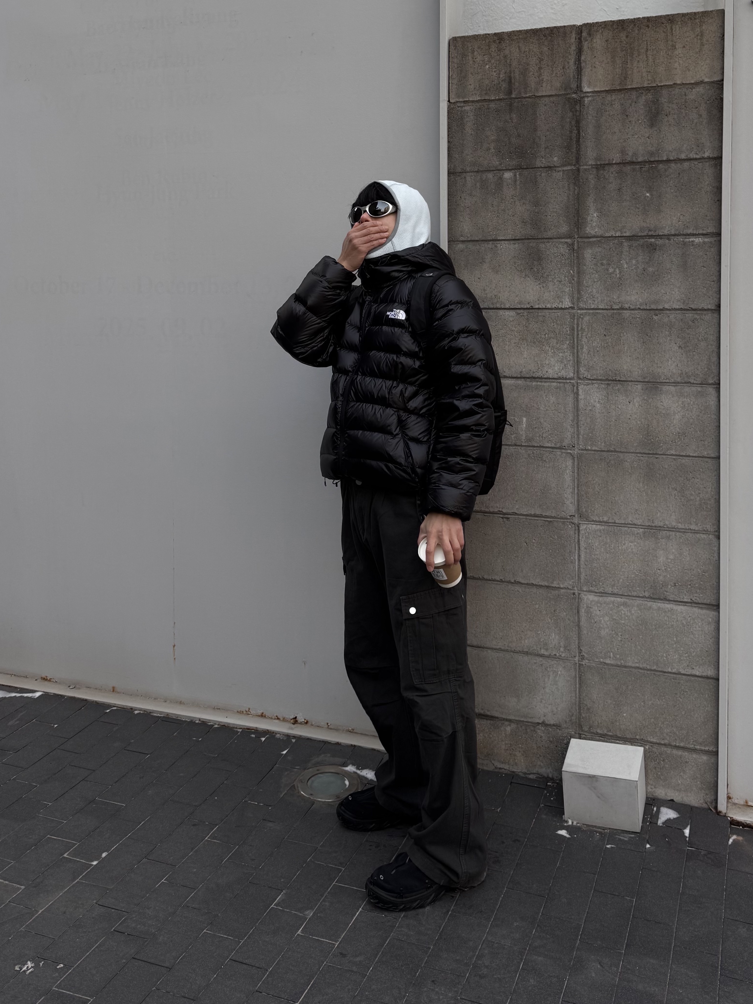 Oakley Eye Jacket Redux Silver Frame Prizm Black Polarized Lenses High Bridge Fit, The North Face Matier EX RDS Down Hoodie Black 착용 스타일 - 1