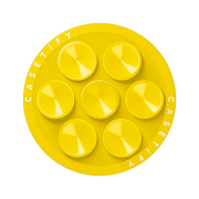 Casetify x G-DRAGON Snappy Snap & Stick Grip Stand Volt Yellow