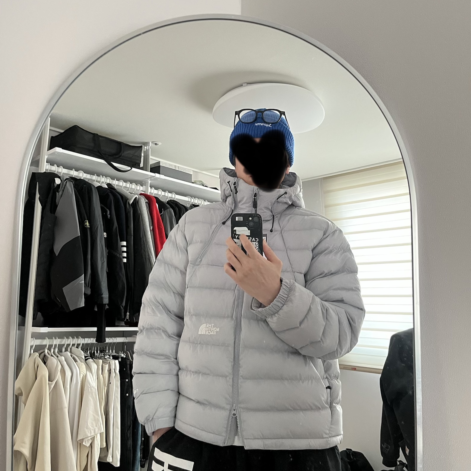 The North Face White Label Kalix T Jacket Metal Gray - 26SS 착용 스타일