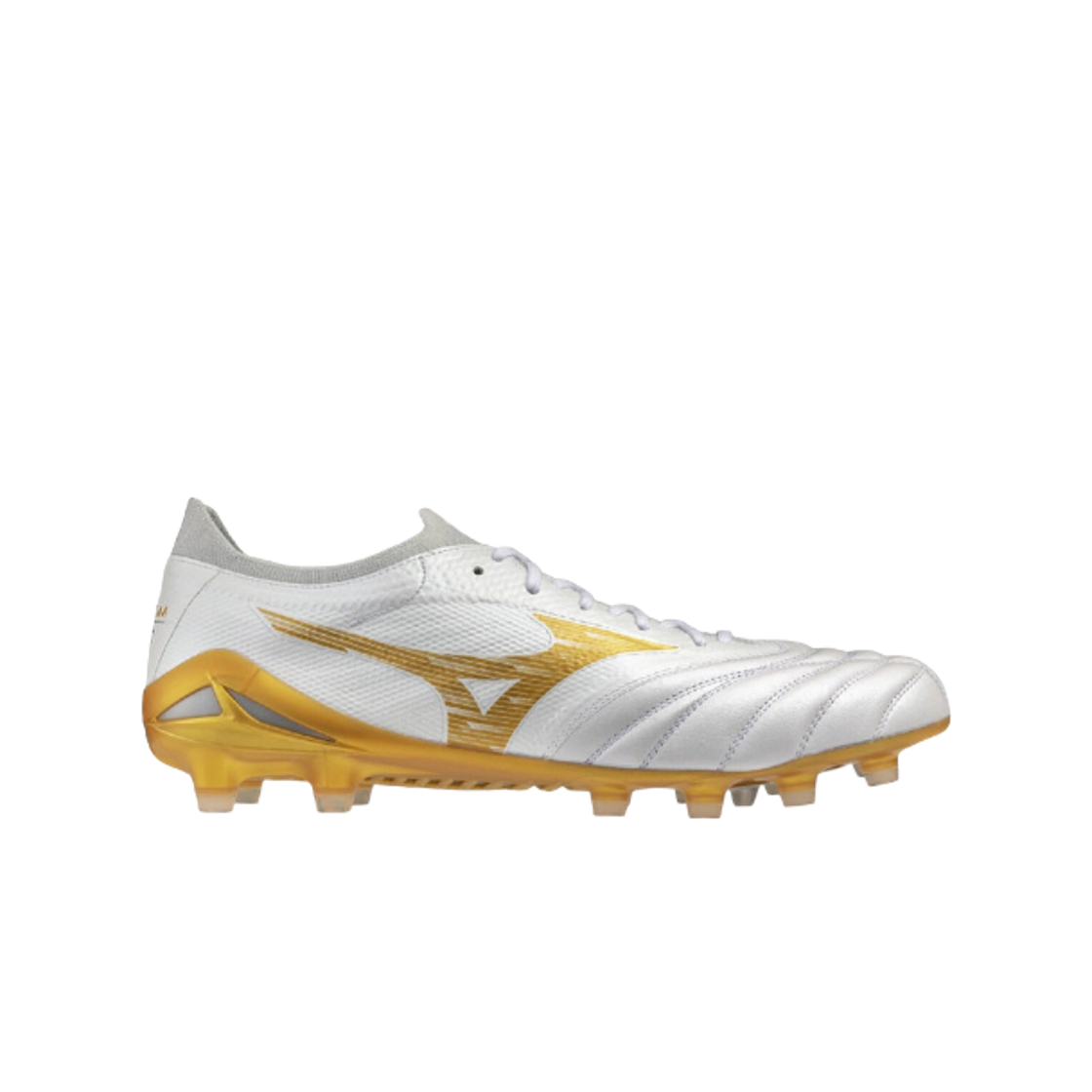 P1GA264250 Mizuno Morelia Neo IV Beta Elite White MP Gold