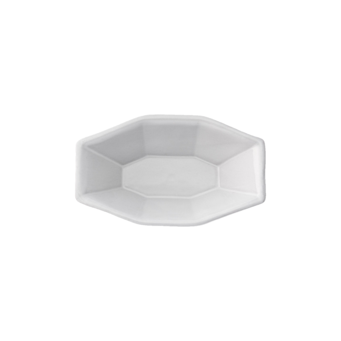 013 [3% 적립] Jungheejin creamic Long Octagonal Bowl Small Dark grayish white
