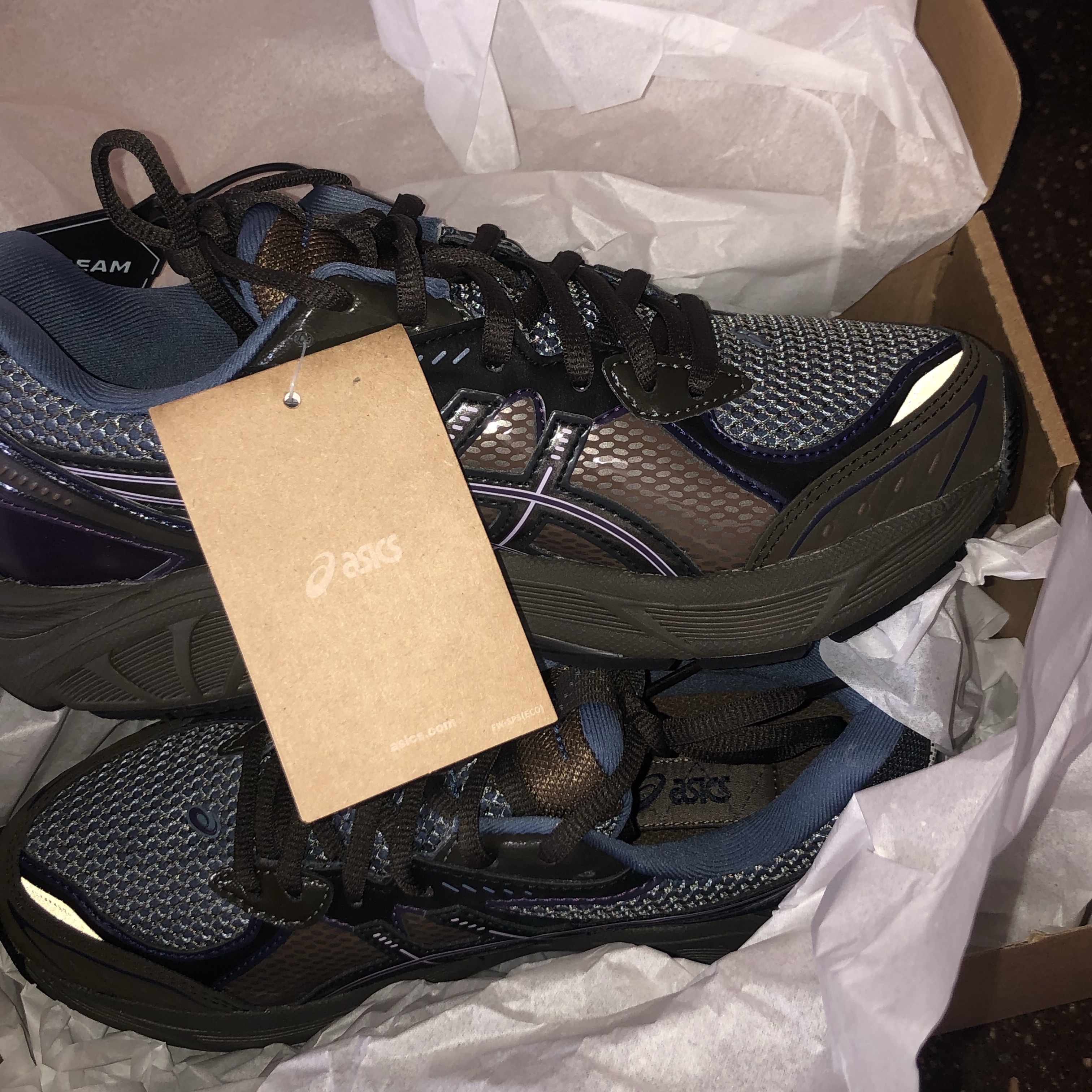 Asics UB6-S GT-2160 Grey Floss Brown Storm 착용 스타일