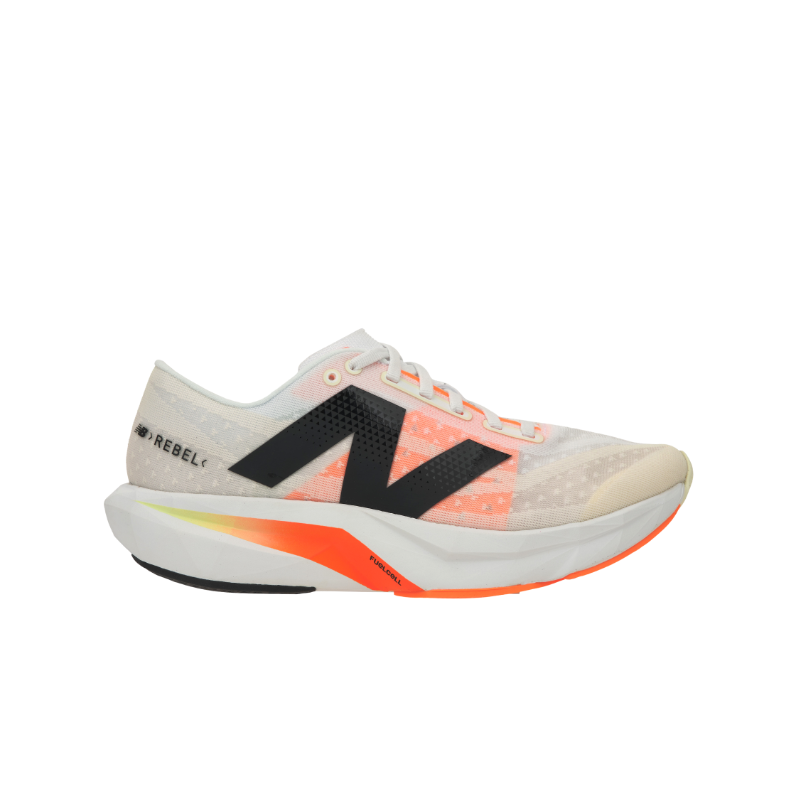 (W) 뉴발란스 퓨어셀 레벨 v4 아이보리 - D 와이드((W) New Balance Fuelcell Rebel v4 Ivory - D Wide)