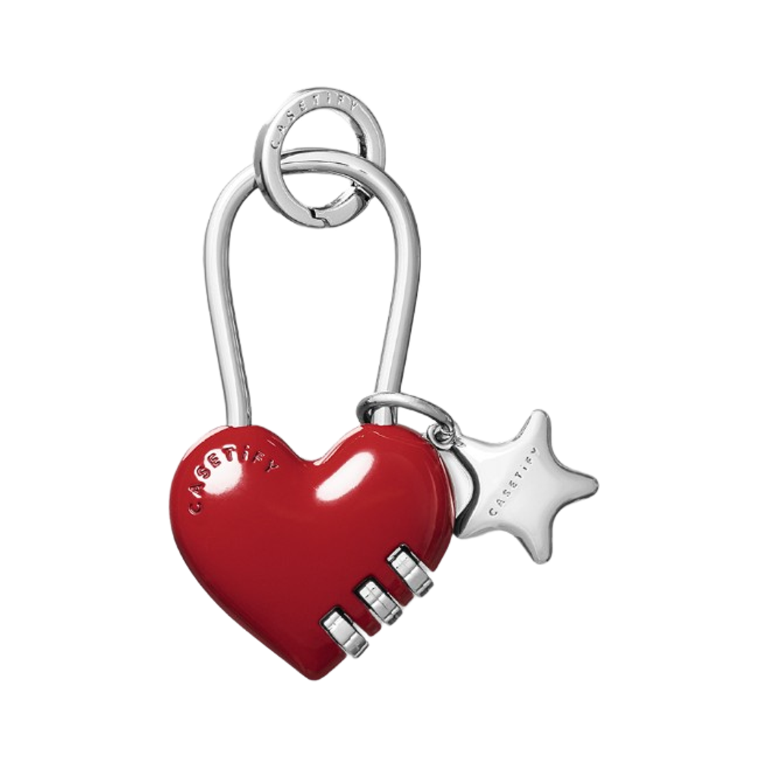 케이스티파이 x 지드래곤 키체인 참 하트 락