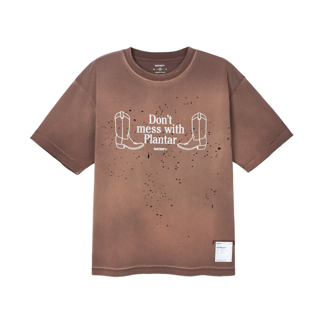 11006-90E48 Satisfy Mothtech T‑Shirt Sun Bleached Rocky Road