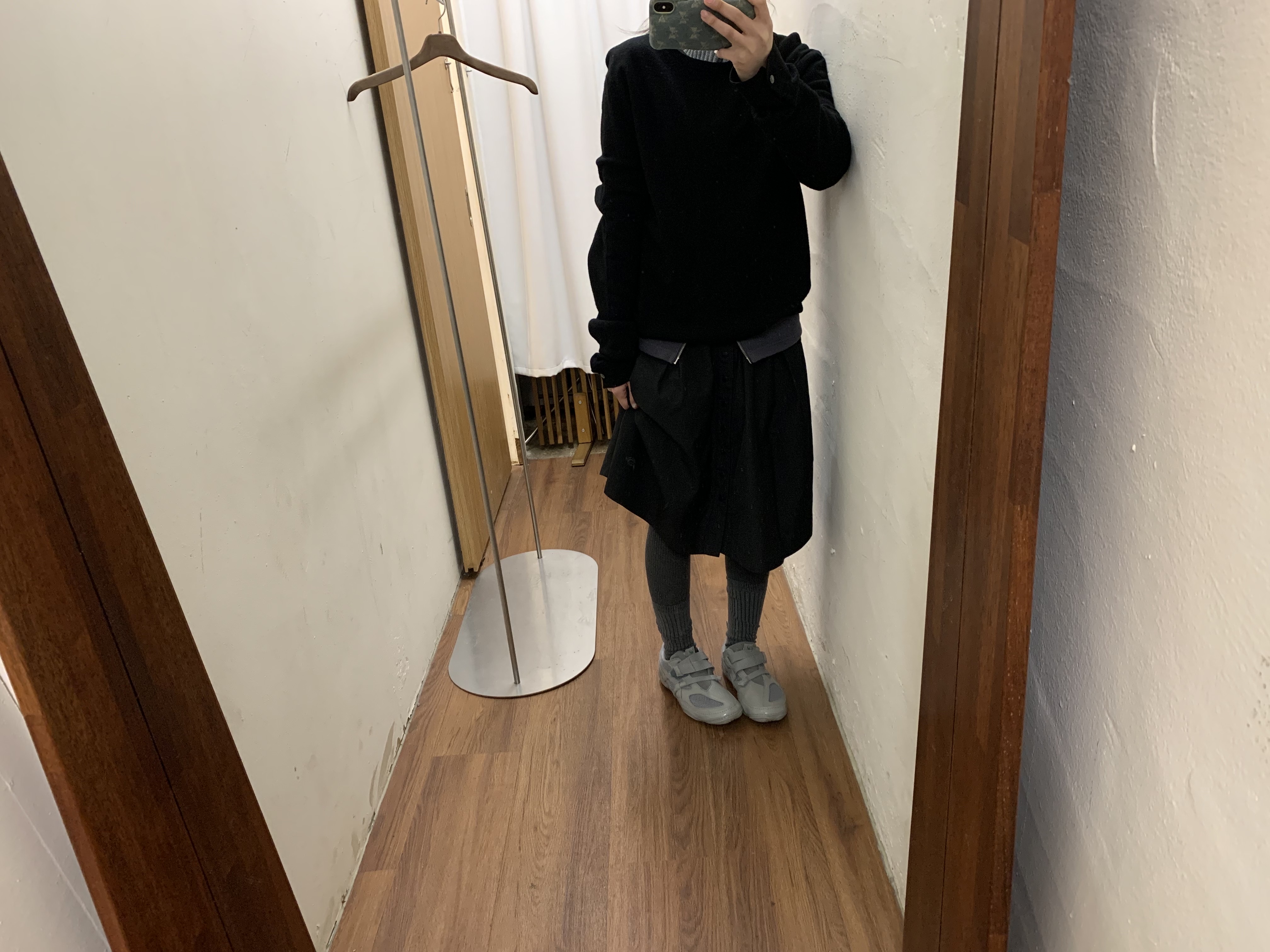 Asics x Issey Miyake Hyper Taping Grey 착용 스타일 - 3