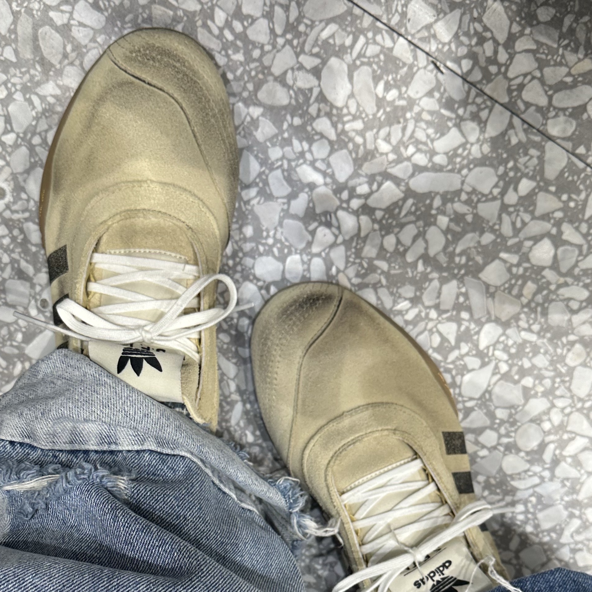 Nike x Jacquemus Moon Shoe SP Alabaster Off Noir 착용 스타일 - 1