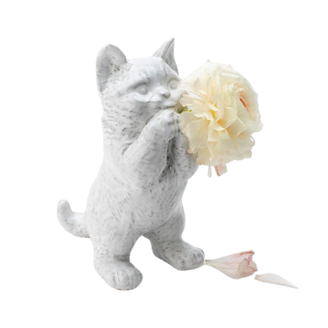 [3% 적립] 정희진도자기 캣츠화병 다크그레이([3% 적립] Jungheejin creamic Cat Vase Dark grayish white) - 1