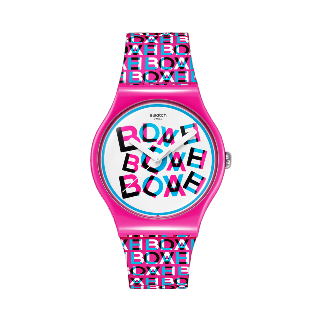 스와치 러브 & 블라 41mm 쿼츠 핑크 화이트(Swatch Love & Blah 41mm Quartz Pink White) - 1