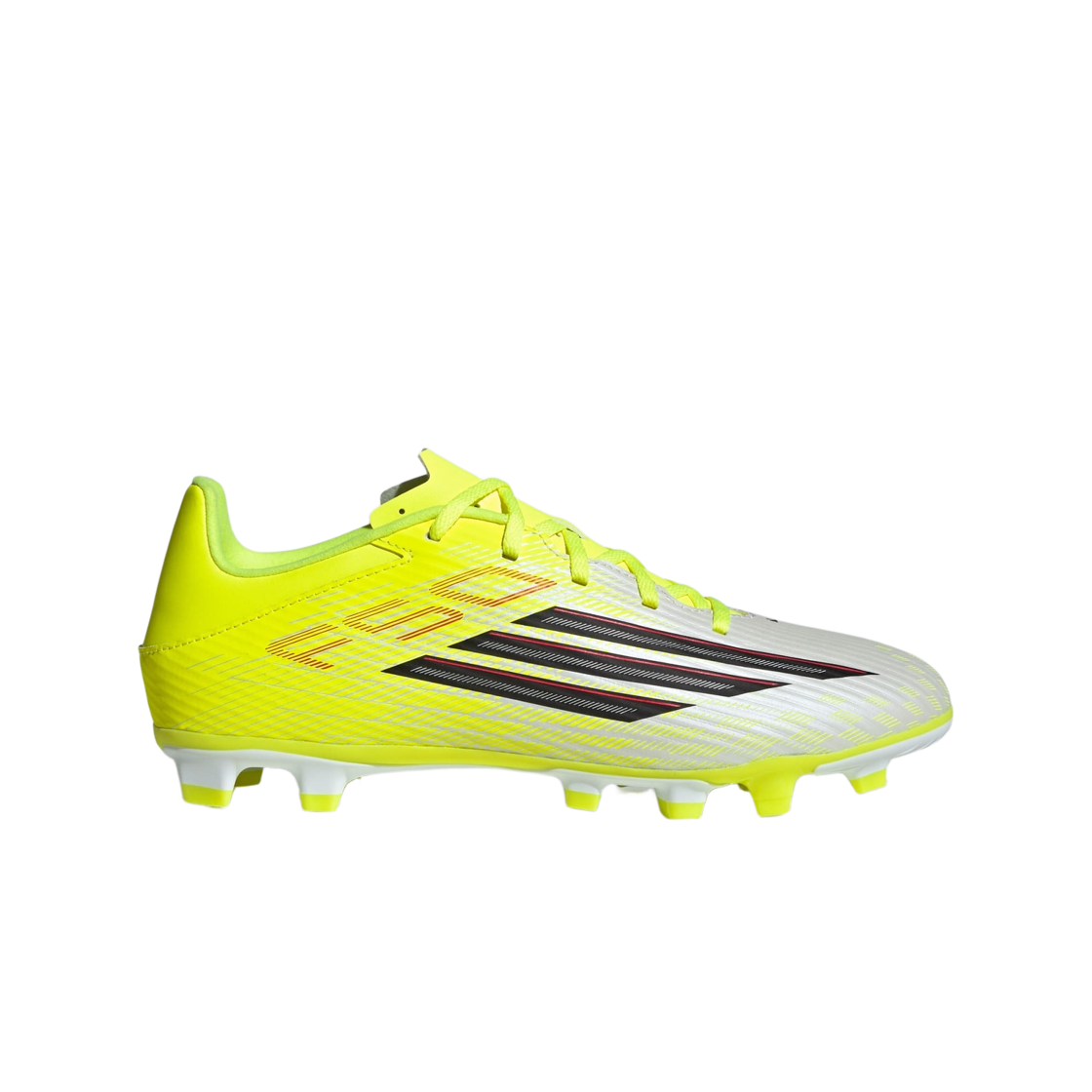 JR9053 Adidas F50 Club FG/MG Team Solar Yellow 2 Core Black